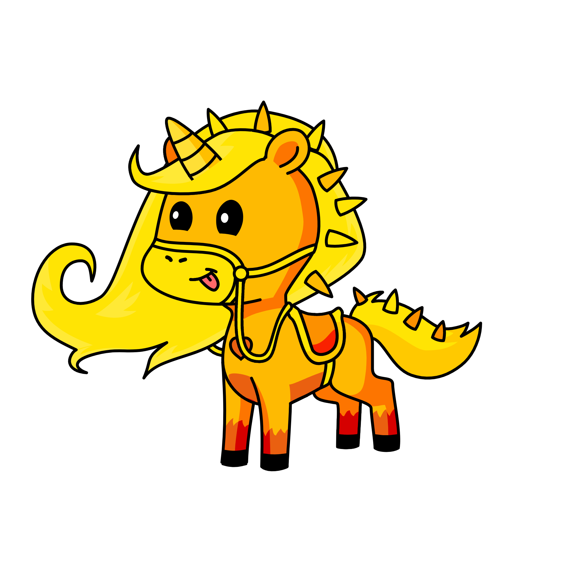 princess of the dessert lora, the unicorn