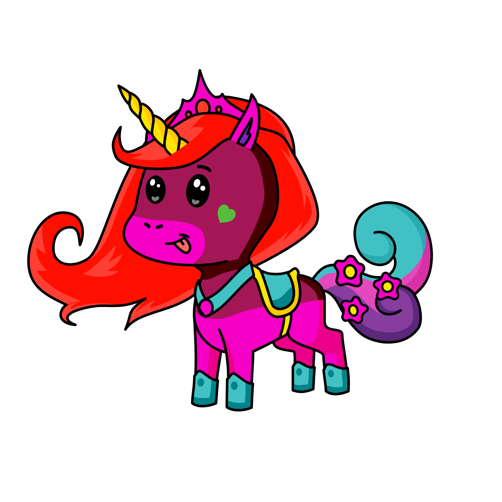 Princess Celesta, the unicorn