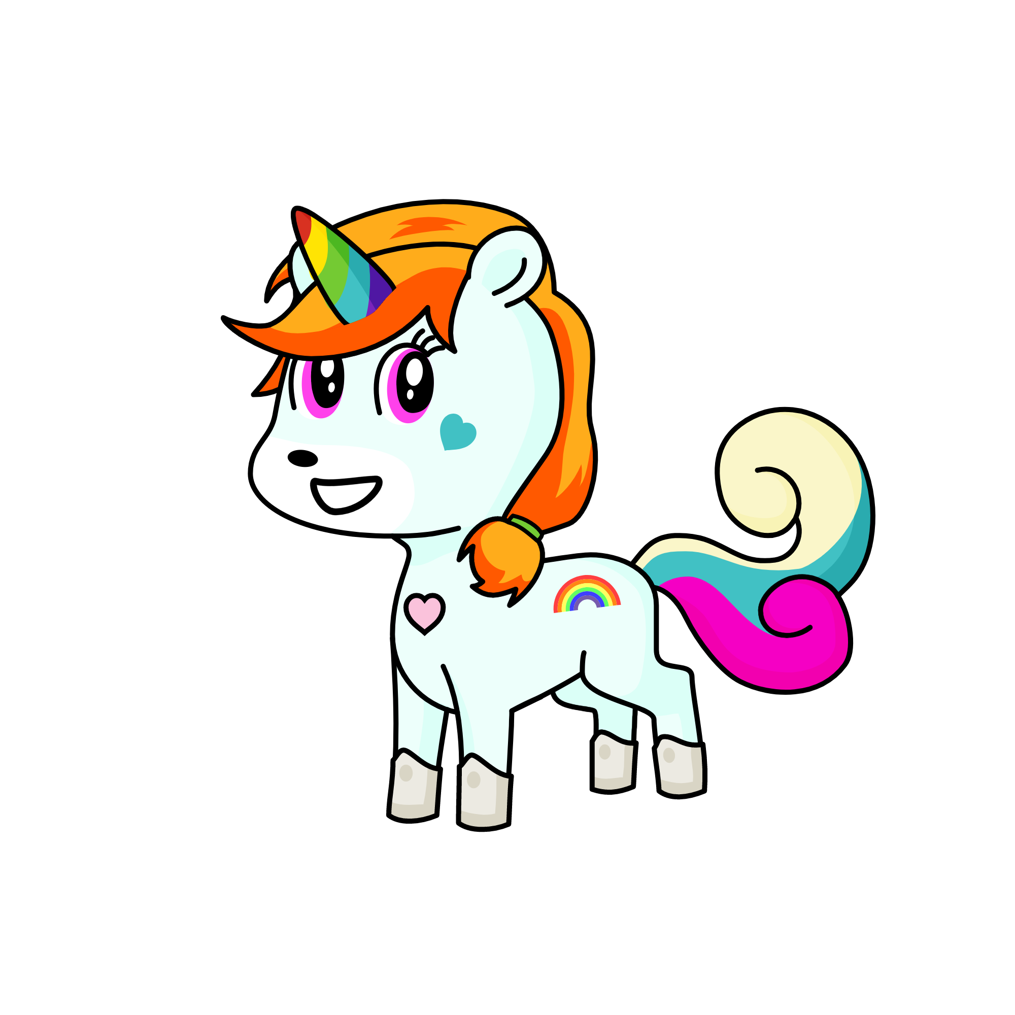 CUPCAKE, the unicorn