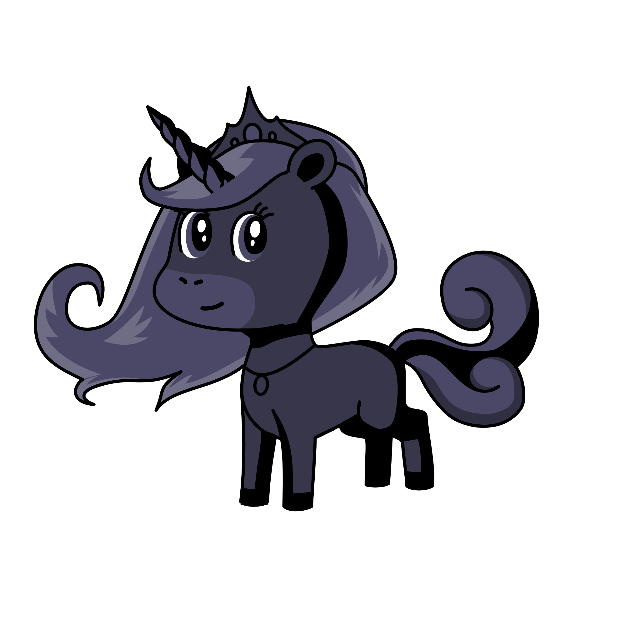Blakette, the unicorn