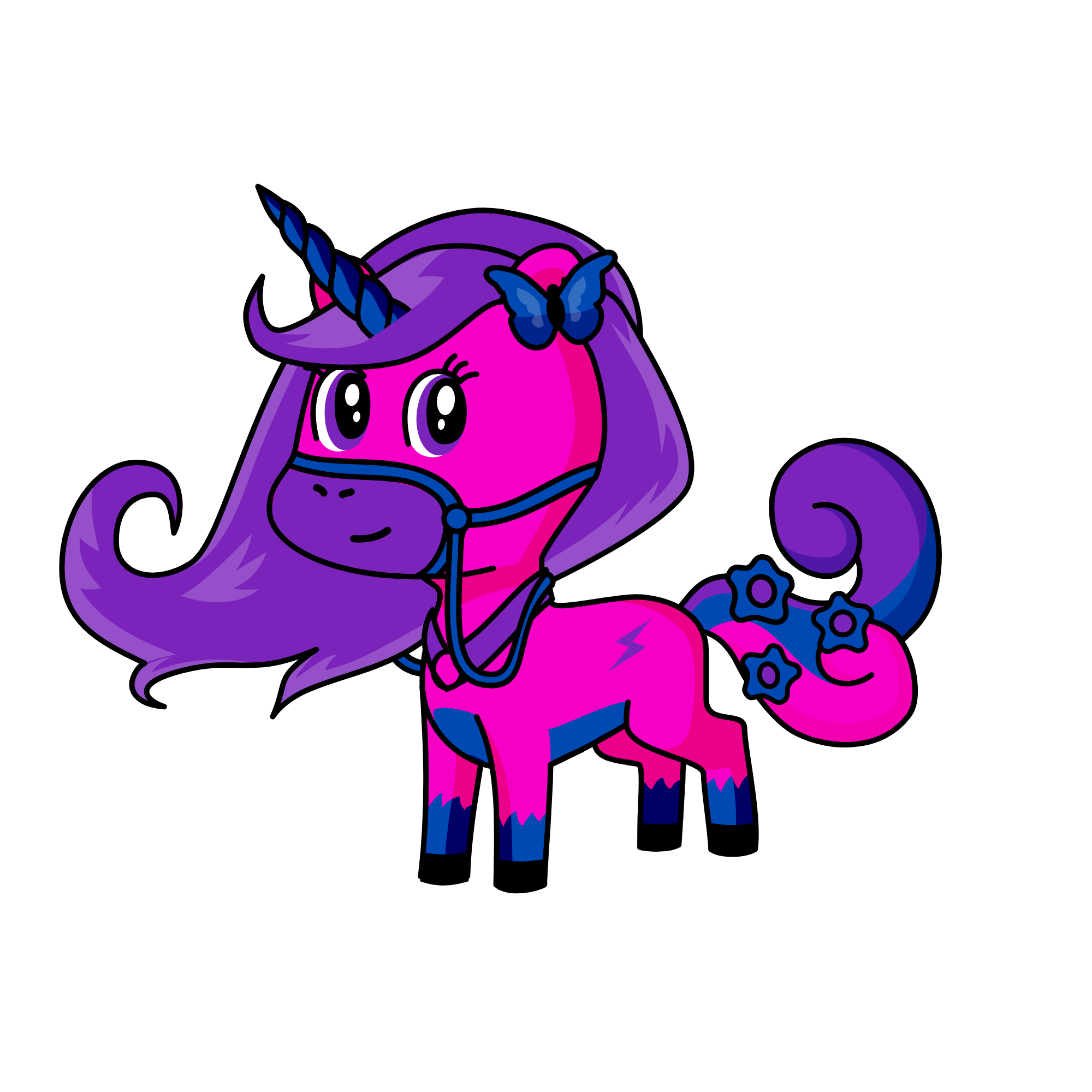 RAINBOW, the unicorn