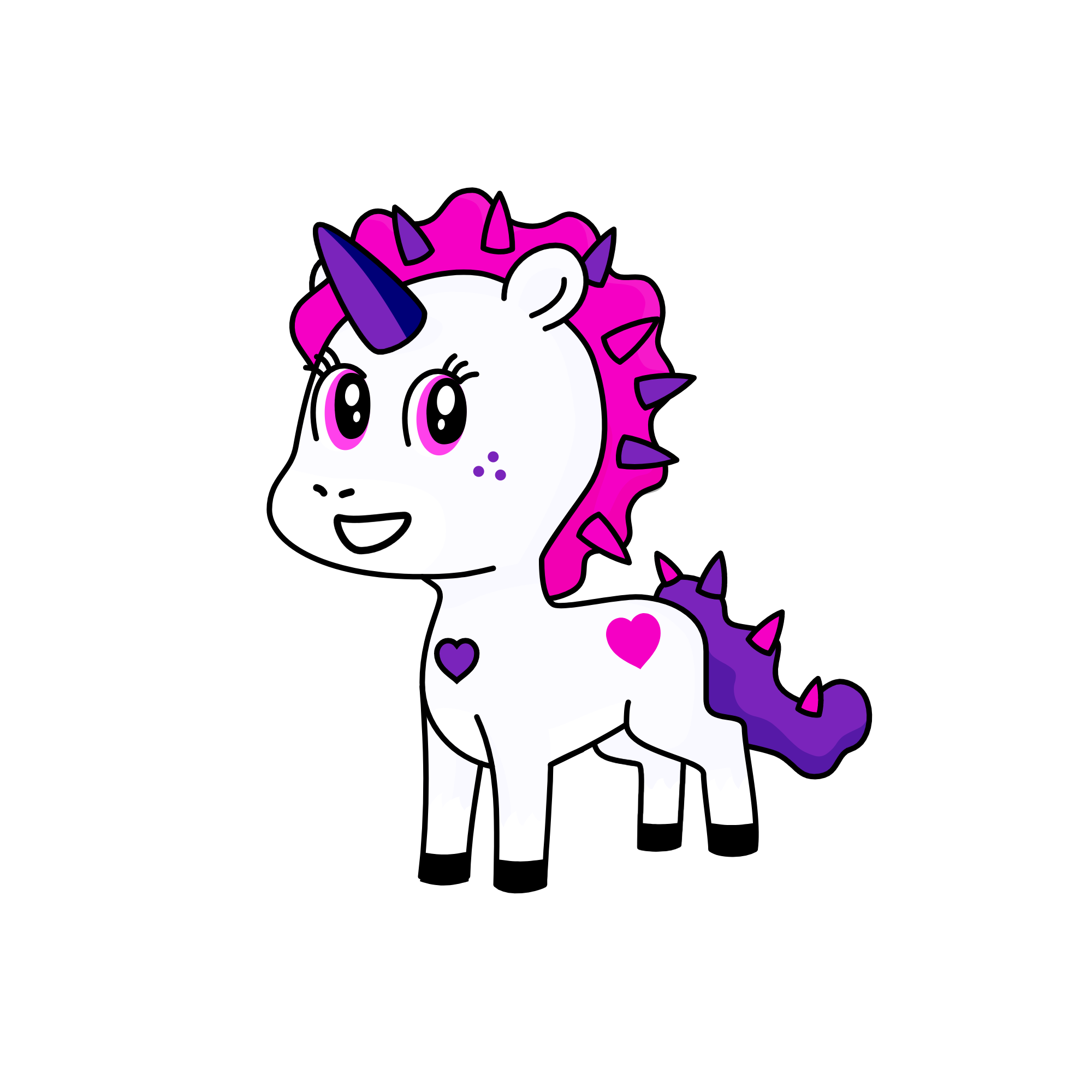 punk, the unicorn