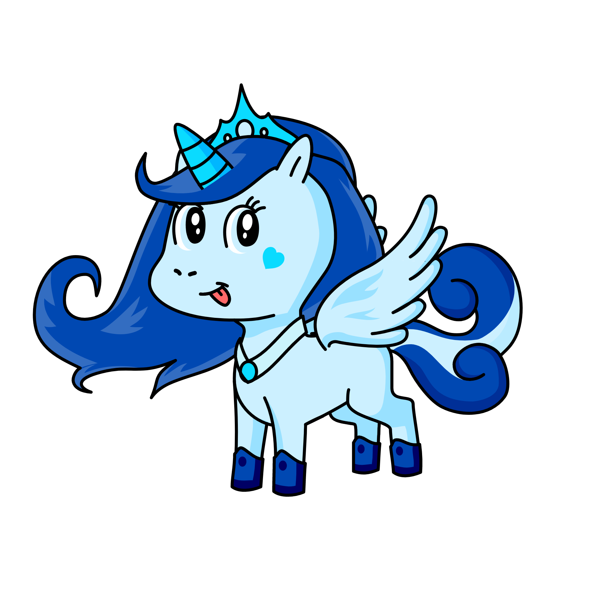 icequeen, the unicorn