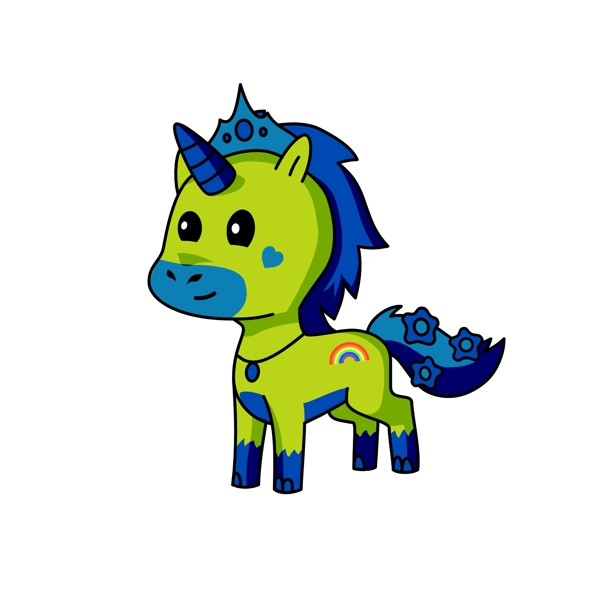 queen werdo, the unicorn