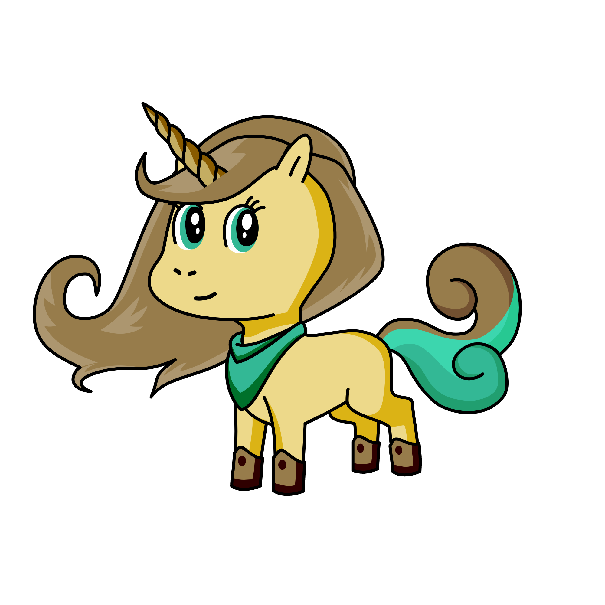 Teagan, the unicorn