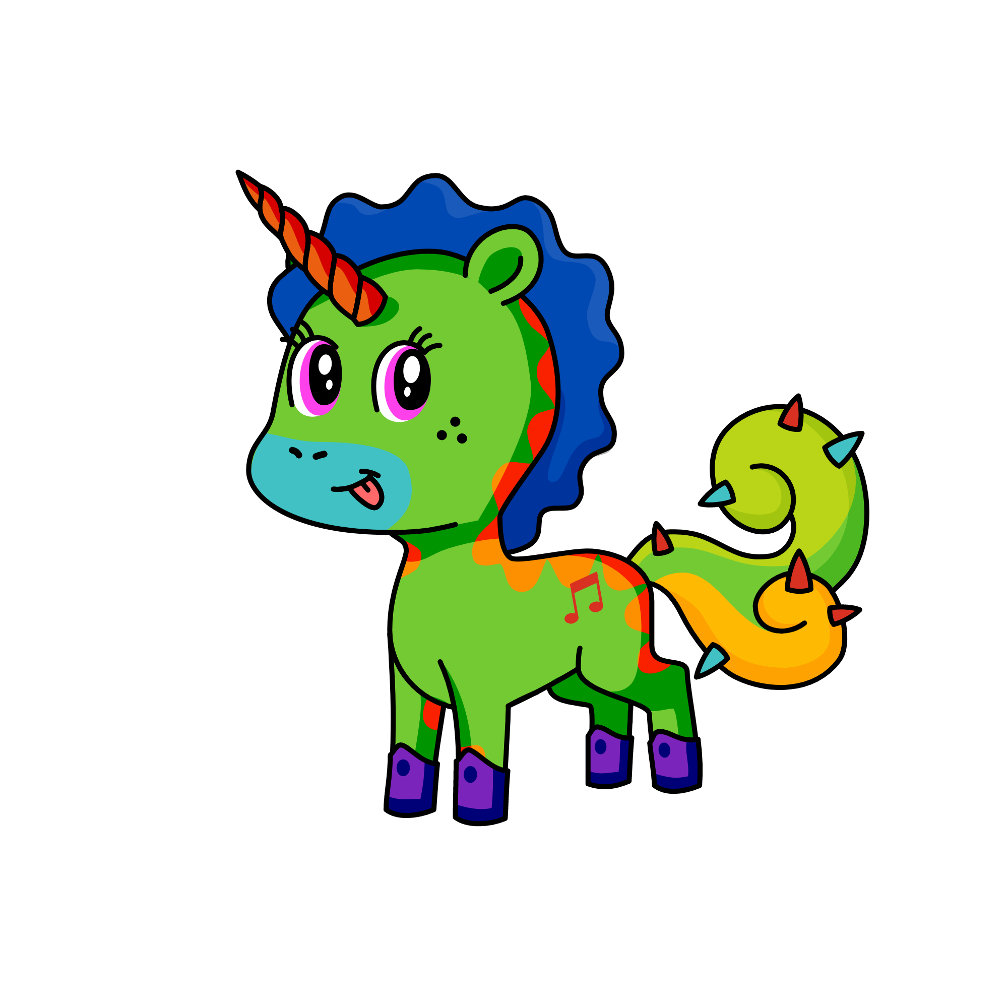 dfsfhgtrg, the unicorn