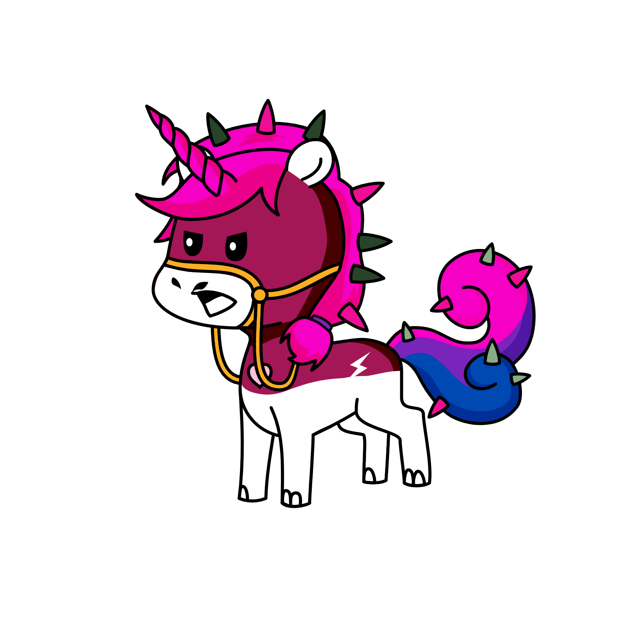 ugly bum, the unicorn