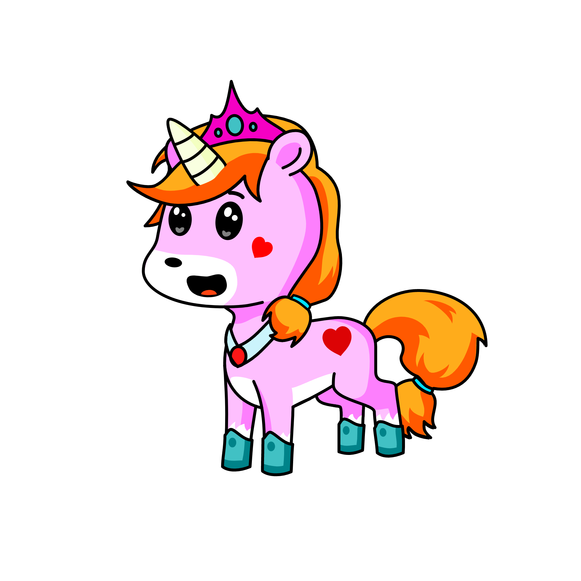 Lets save the the world !, the unicorn