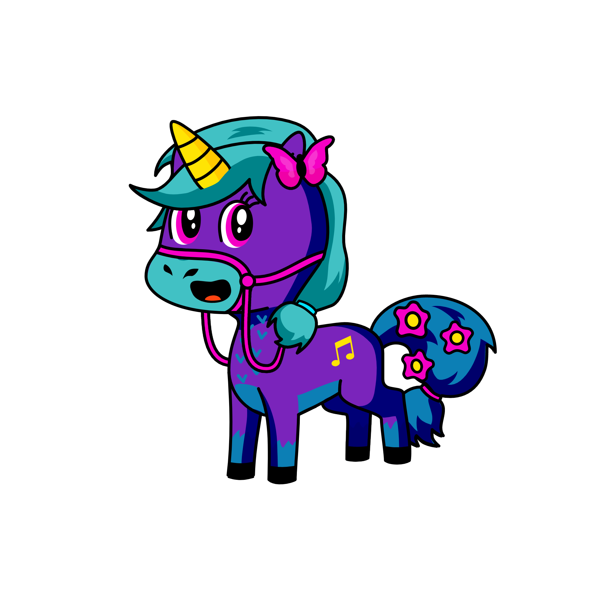 Melody , the unicorn
