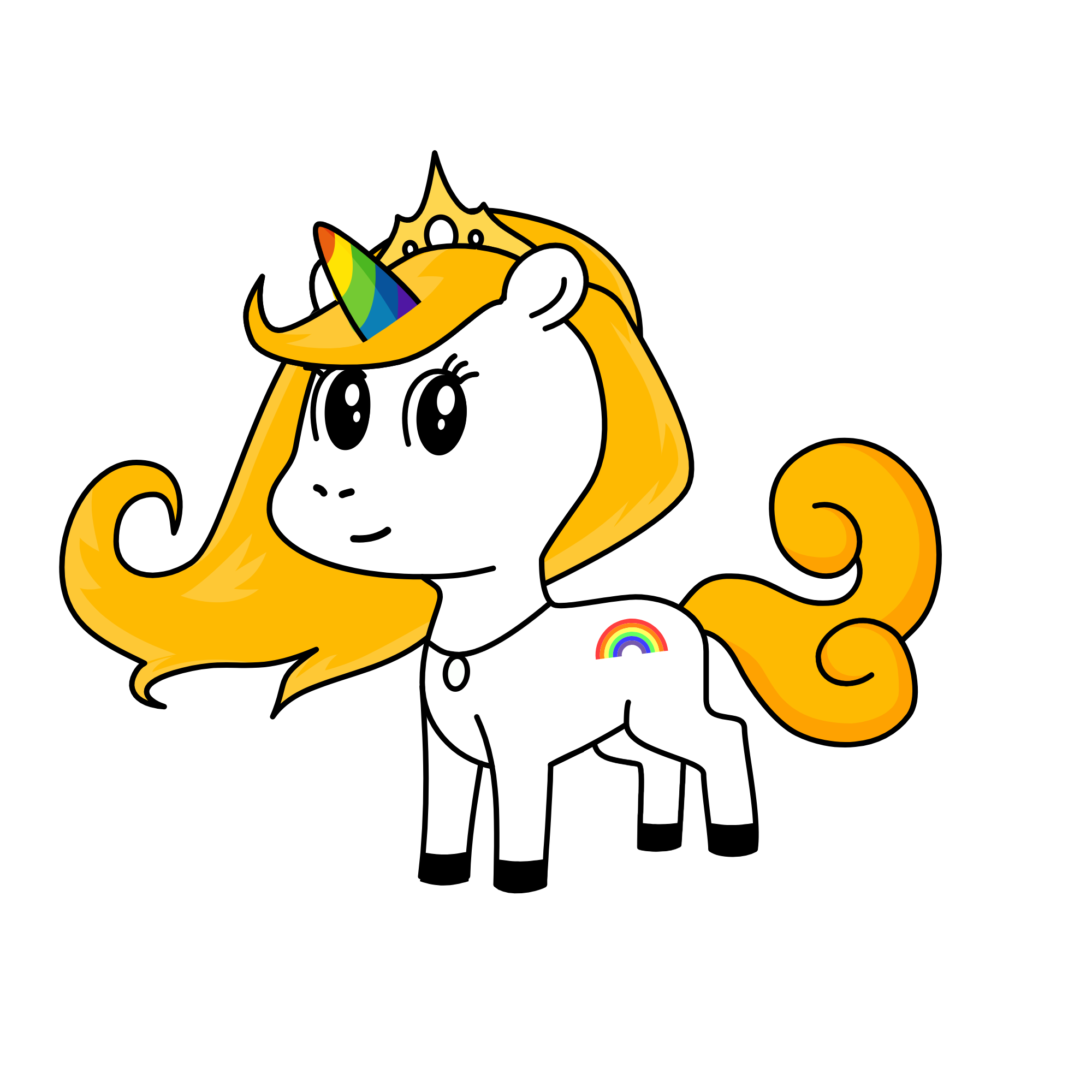 Bowette, the unicorn