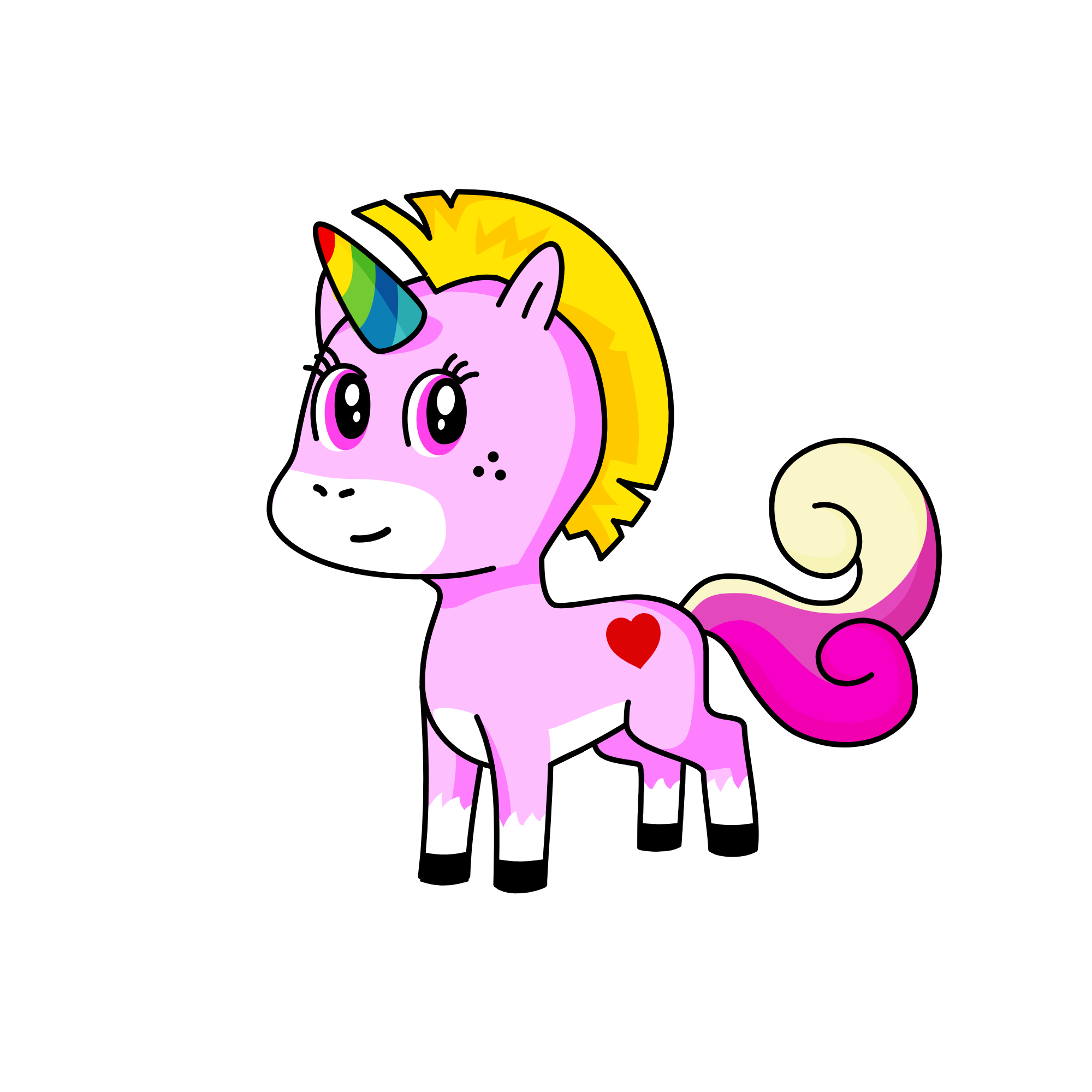 riley, the unicorn