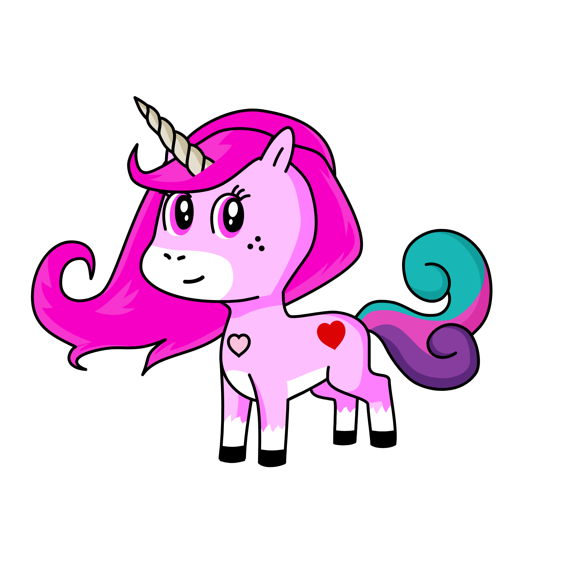 wensmk, the unicorn