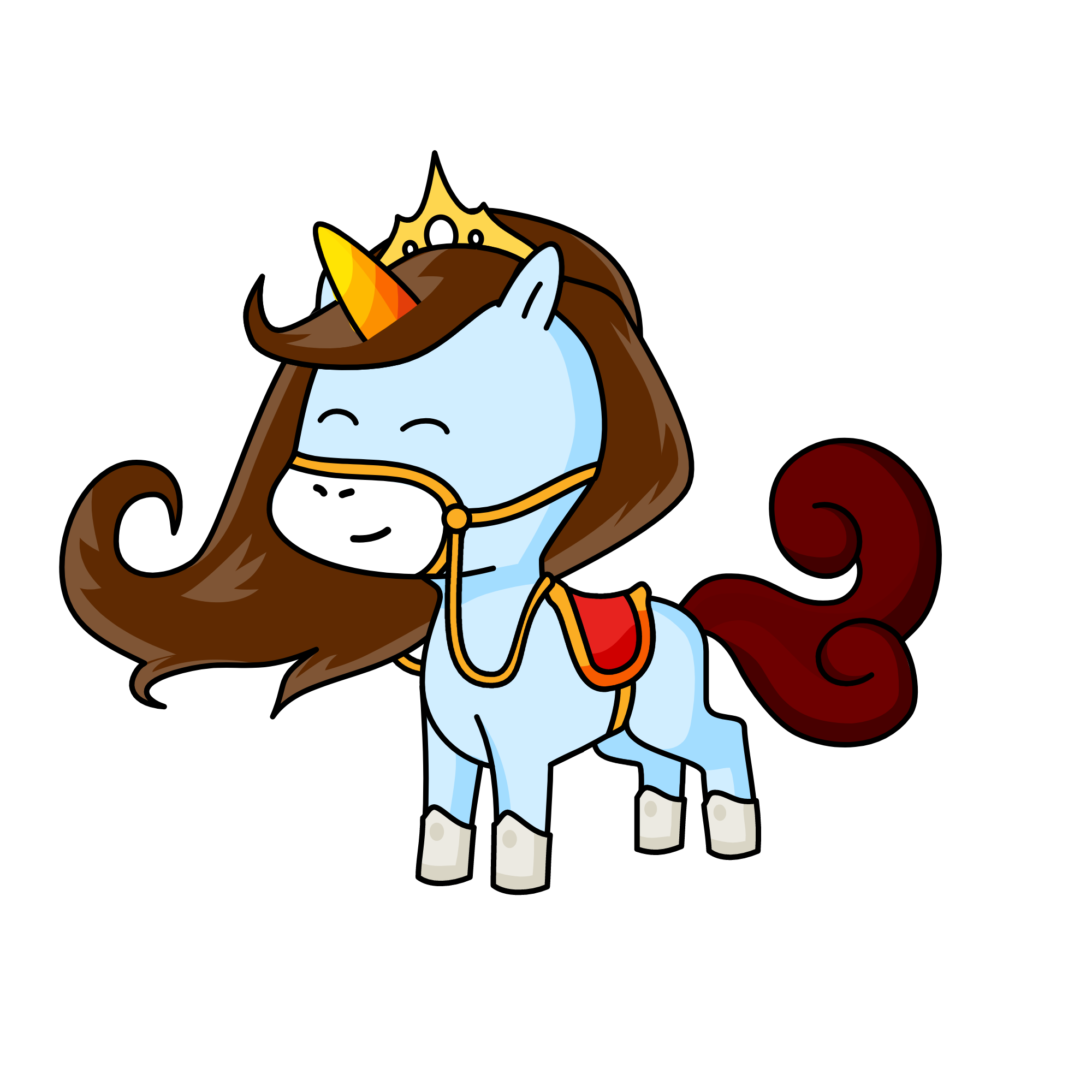 Aj, the unicorn