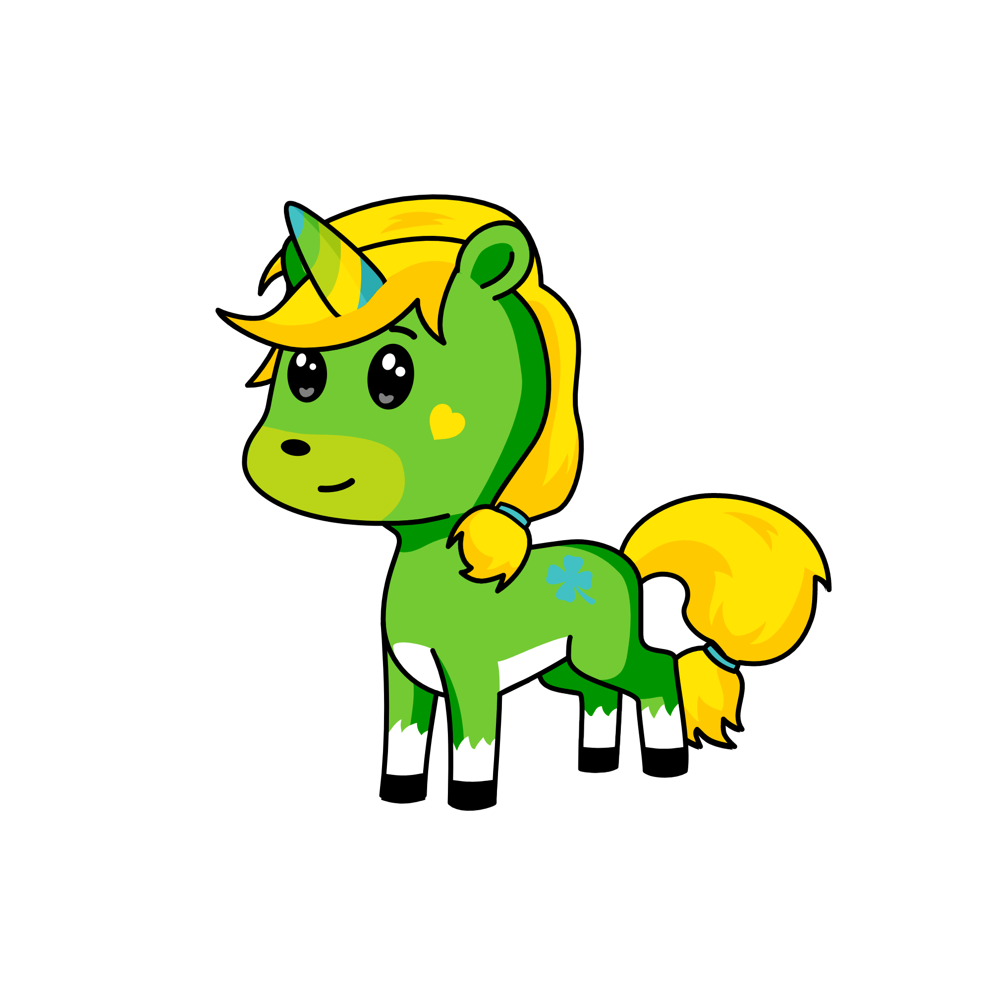 Spring, the unicorn