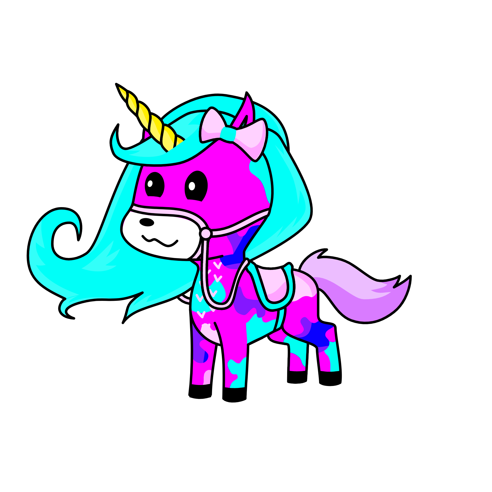Cotton Candy, the unicorn