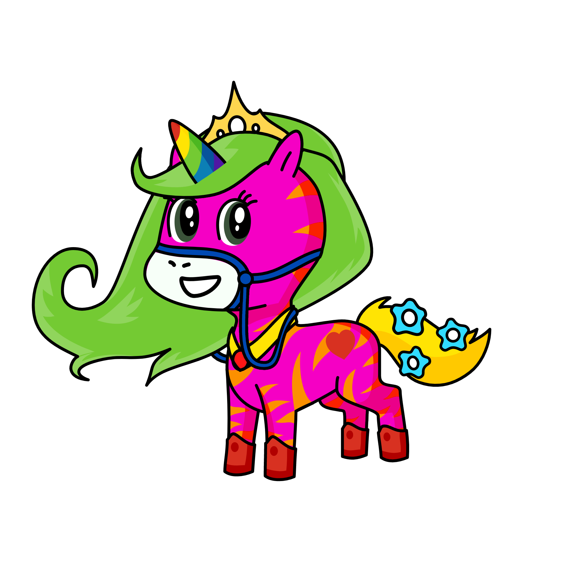 Love, the unicorn