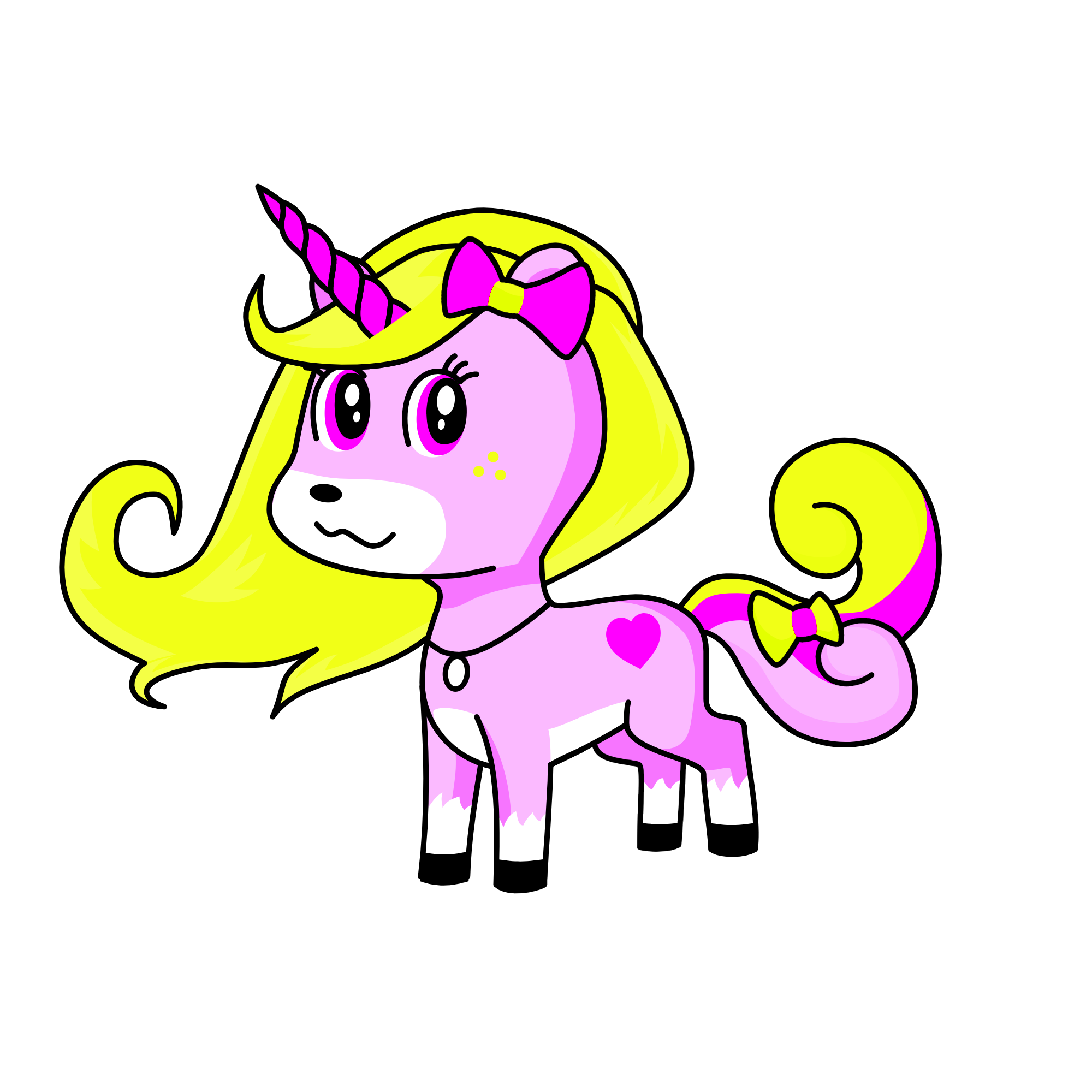 Sunshine, the unicorn