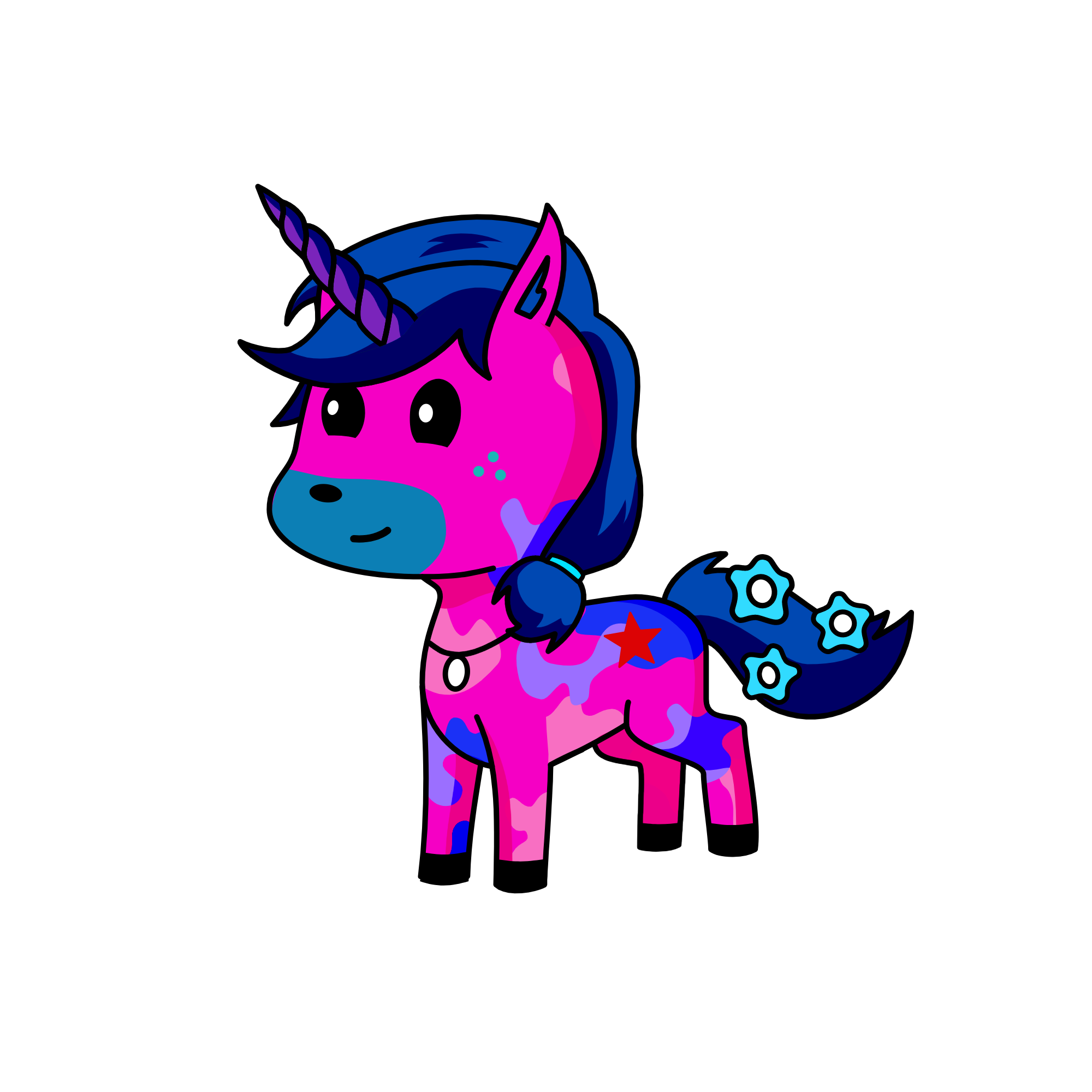 coten candy, the unicorn