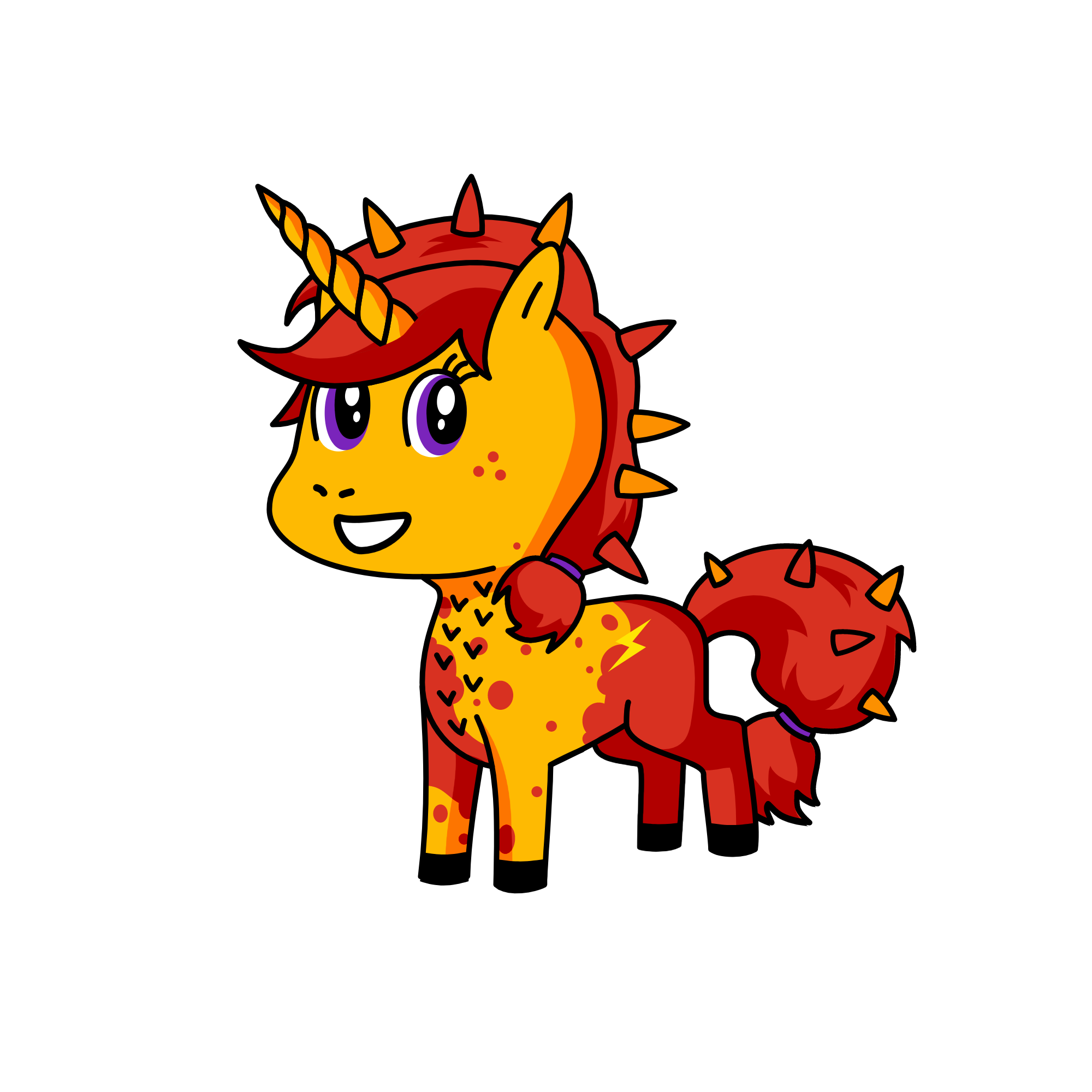 spike, the unicorn