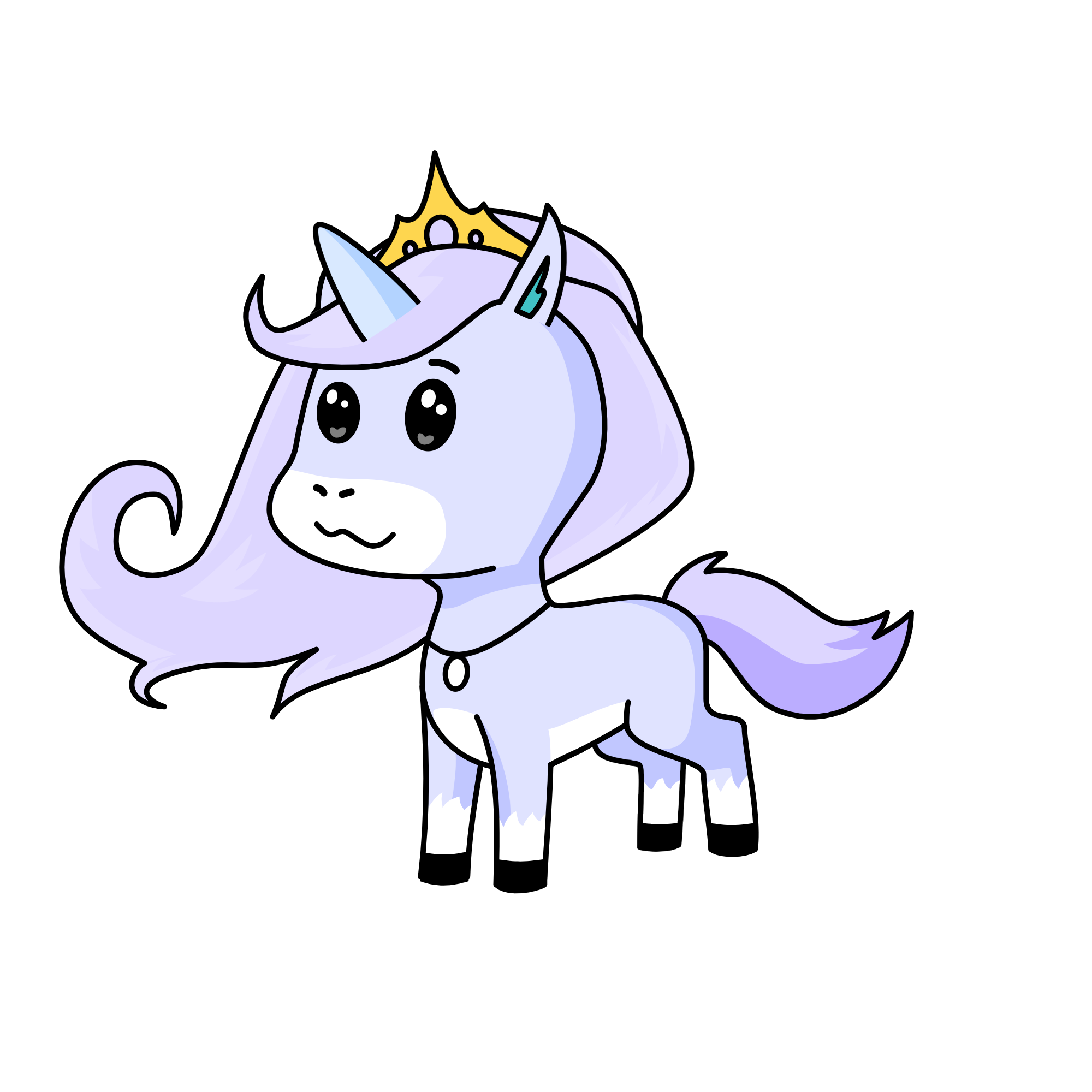 Ice queen , the unicorn