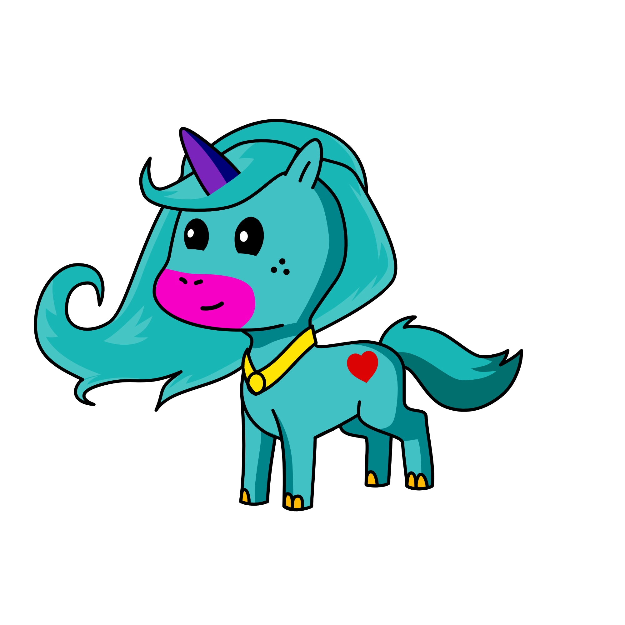 BDHBDBBBBBBBBDRDHNFDYHSCHG, the unicorn