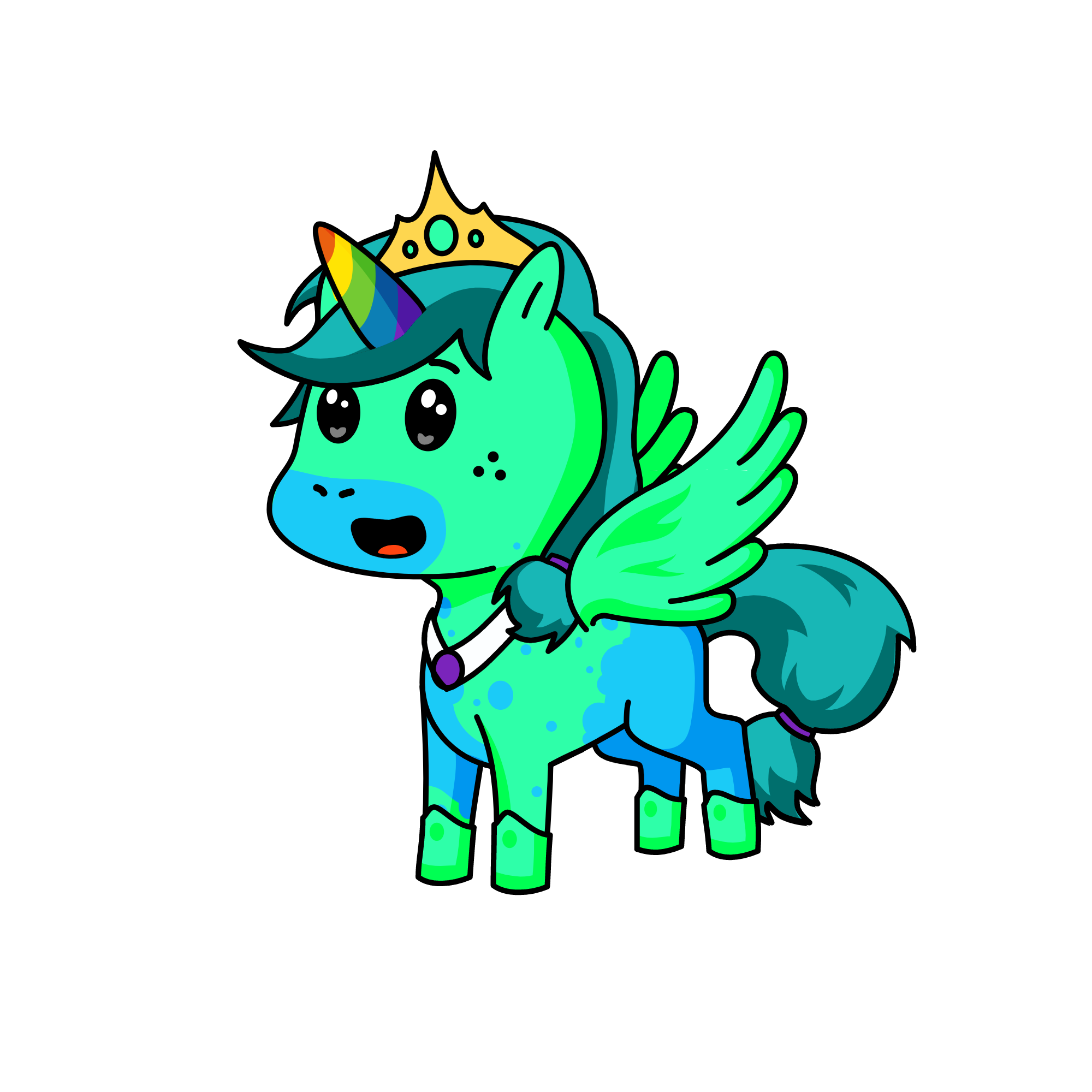 fancy me, the unicorn