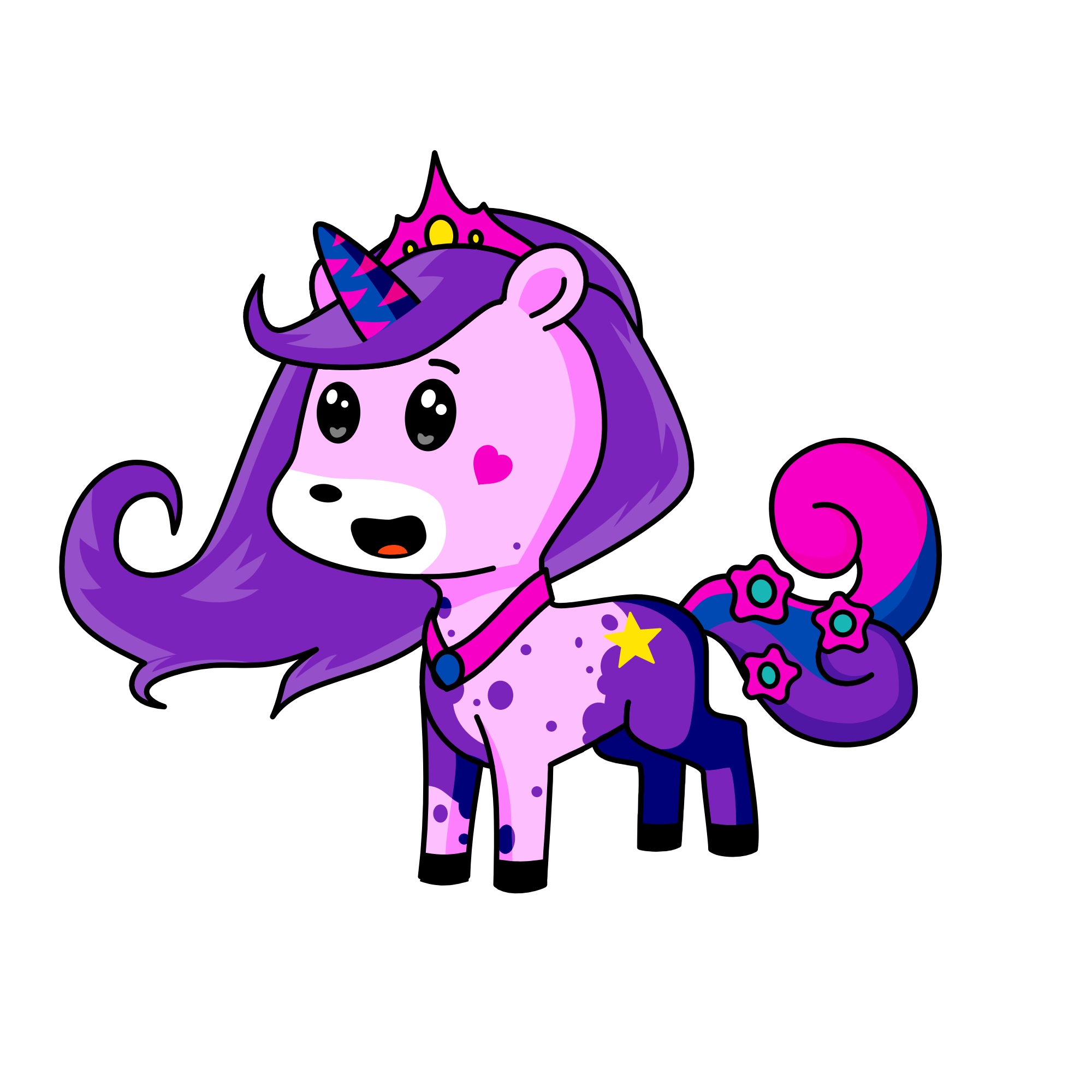 galaxy horn, the unicorn