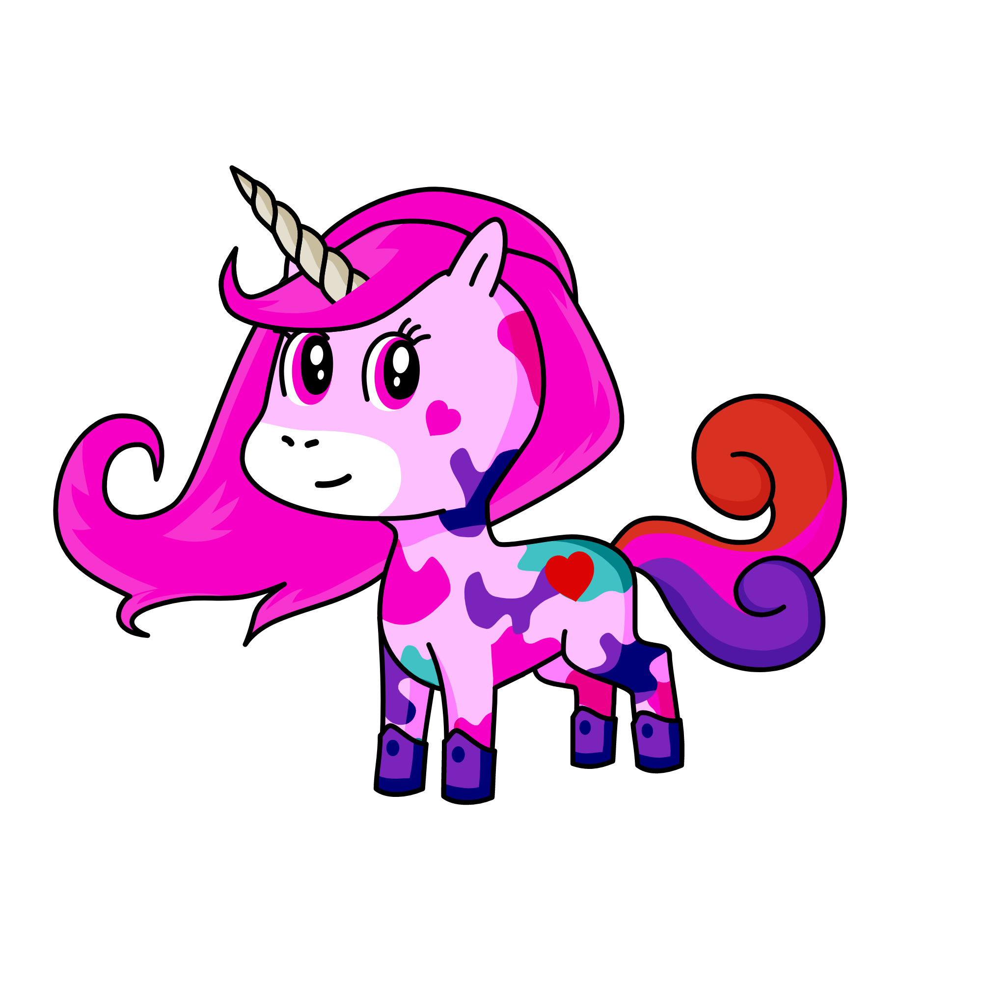 Luna, the unicorn