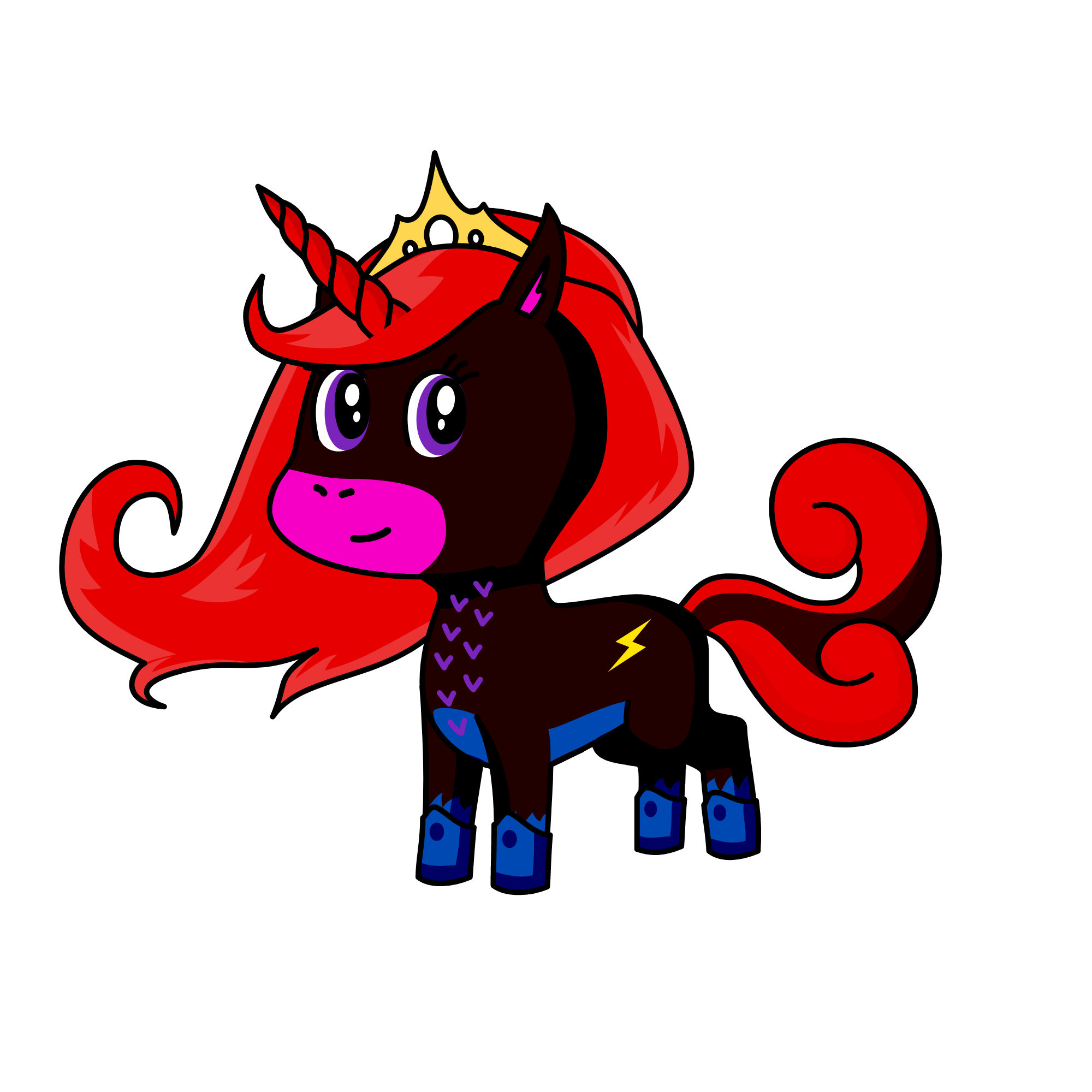 night queen, the unicorn