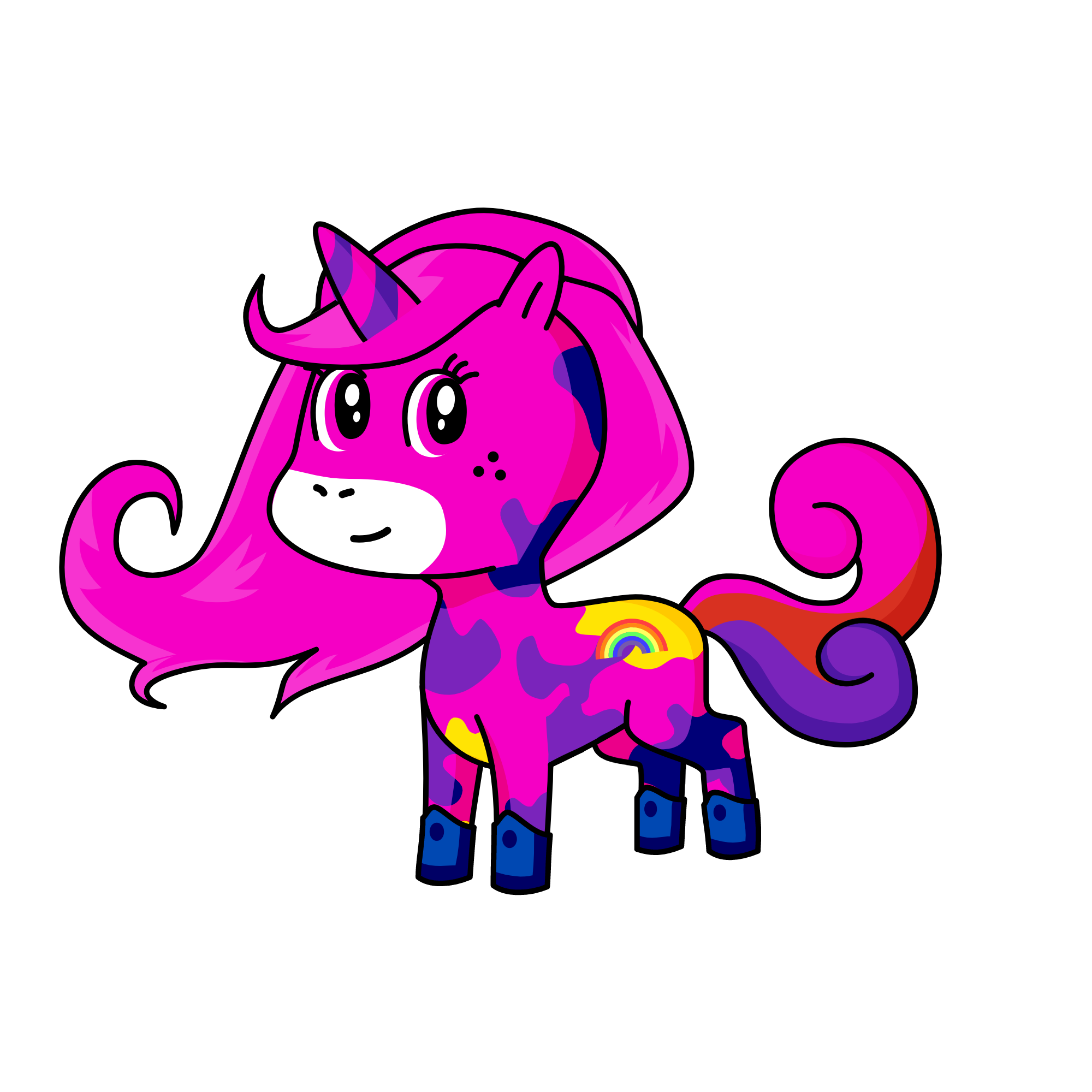 Sally, the unicorn