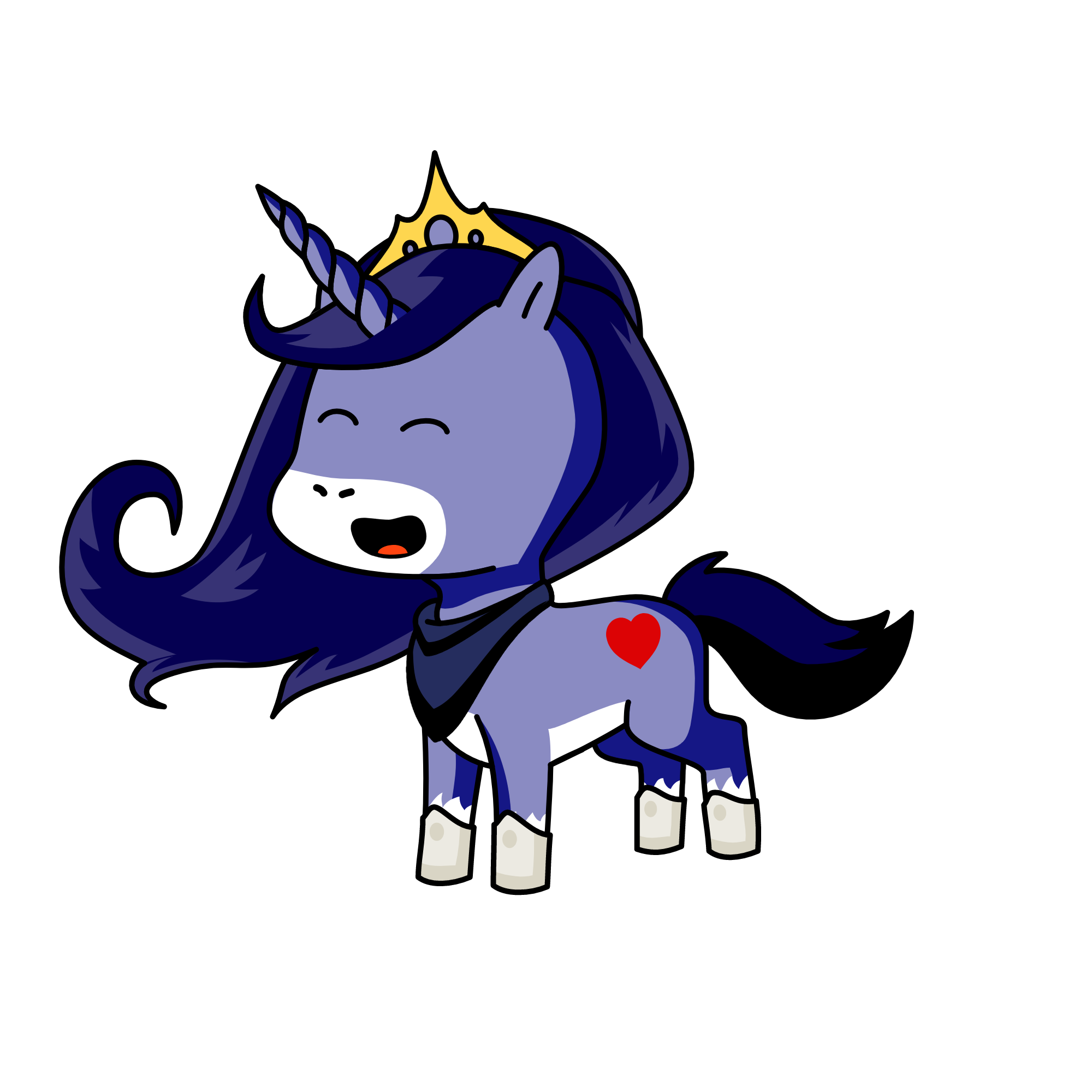 Call Me CAPTAIN LUNA, the unicorn