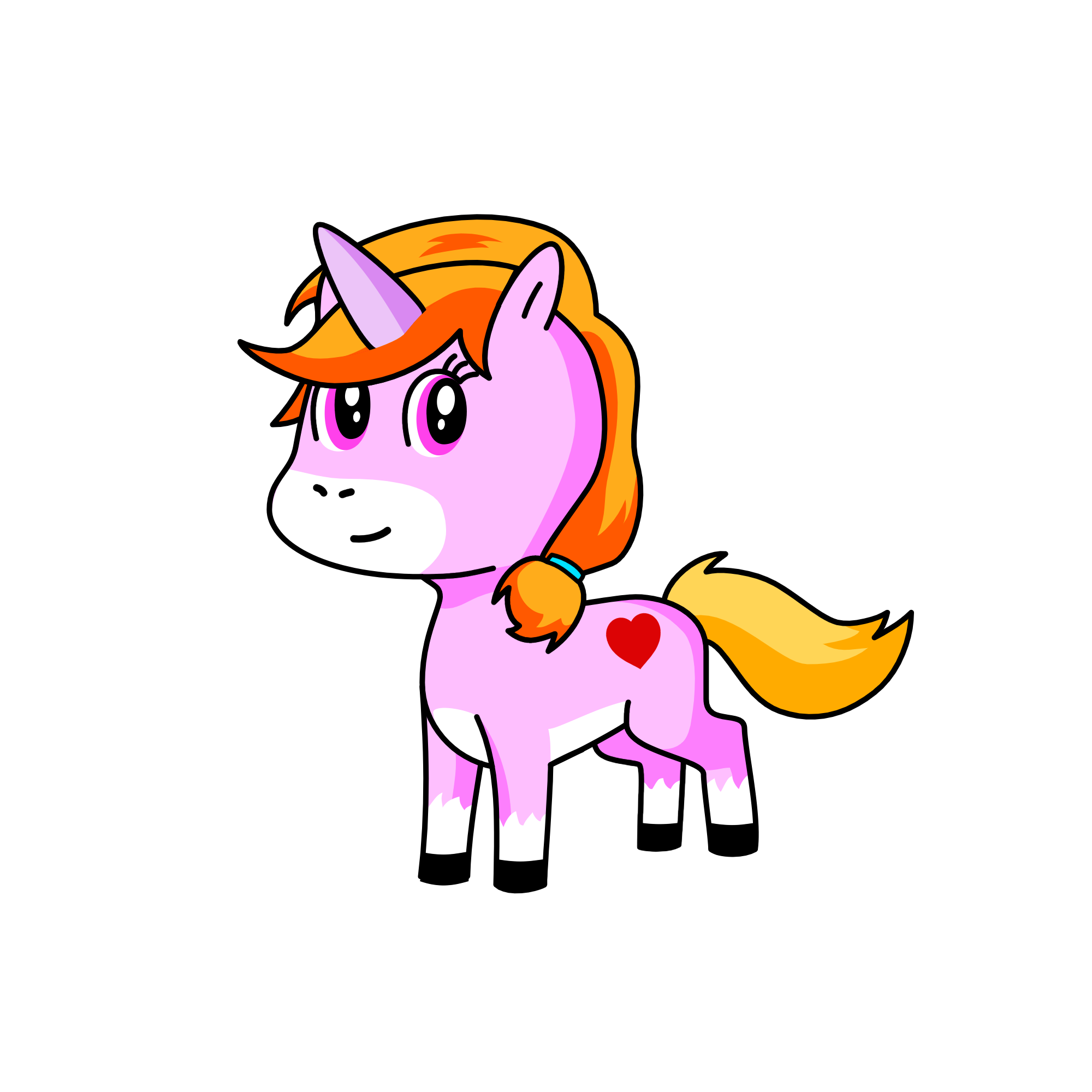 Jasmine, the unicorn