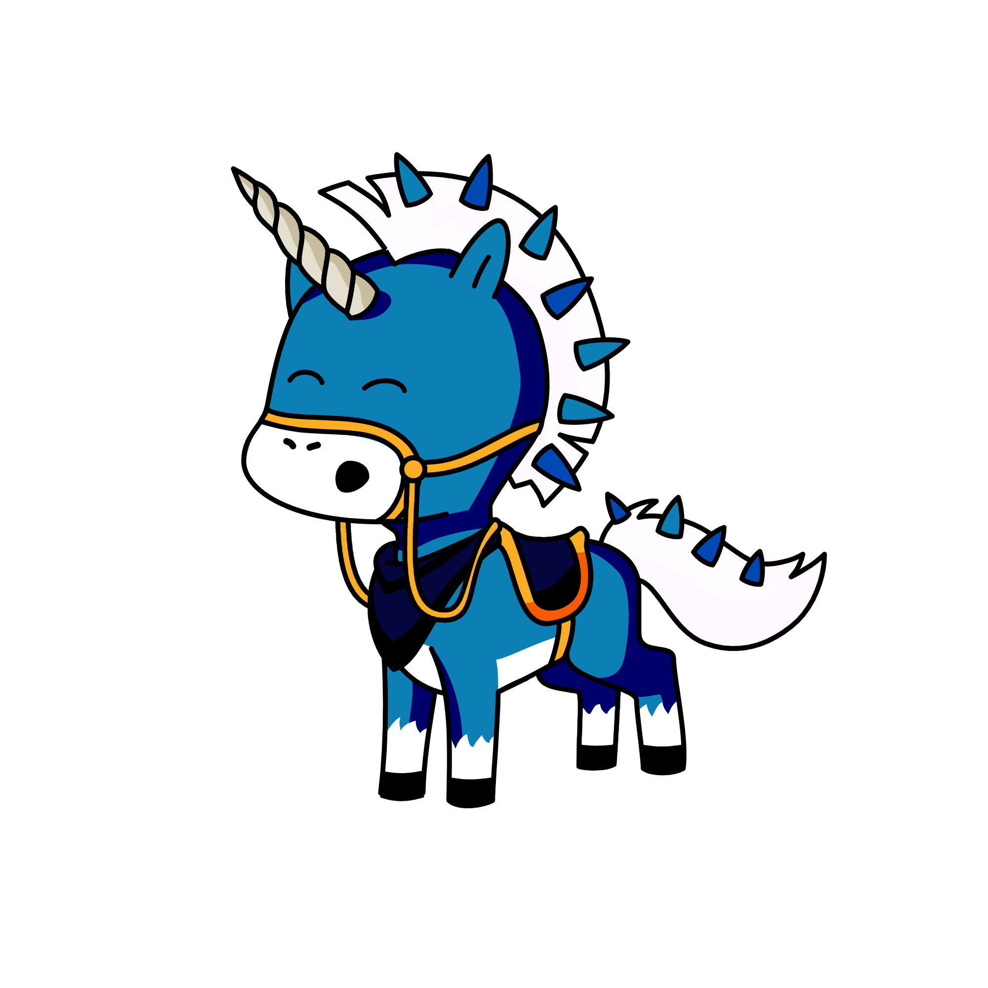 I am the best WOLF, the unicorn