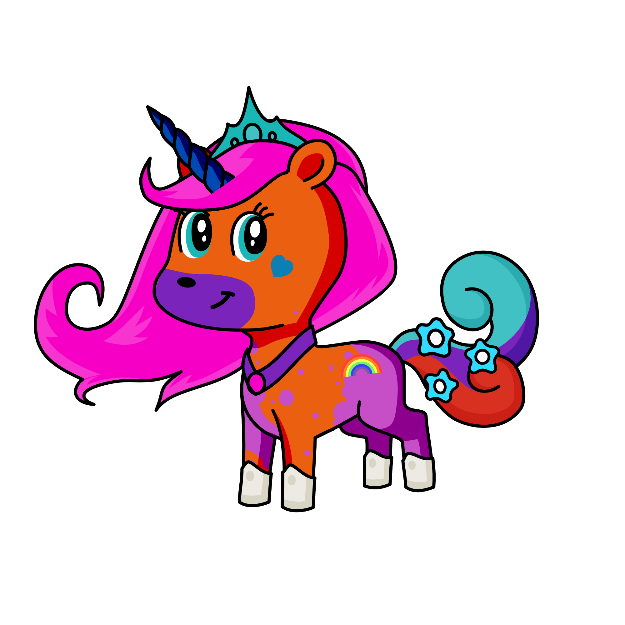 Beuty, the unicorn