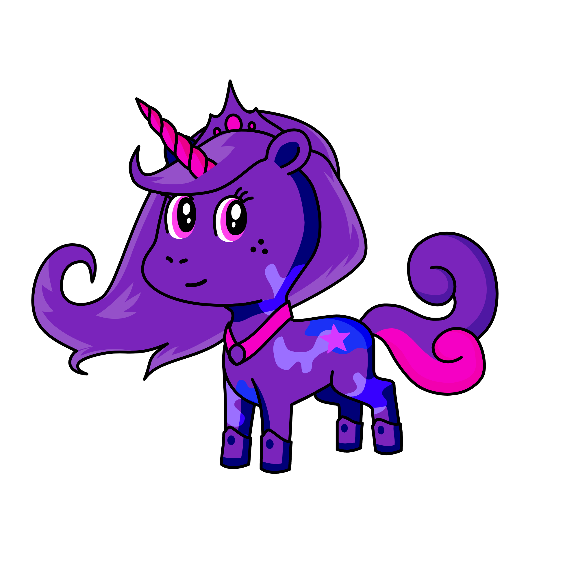 Twilight Sparkle, the unicorn
