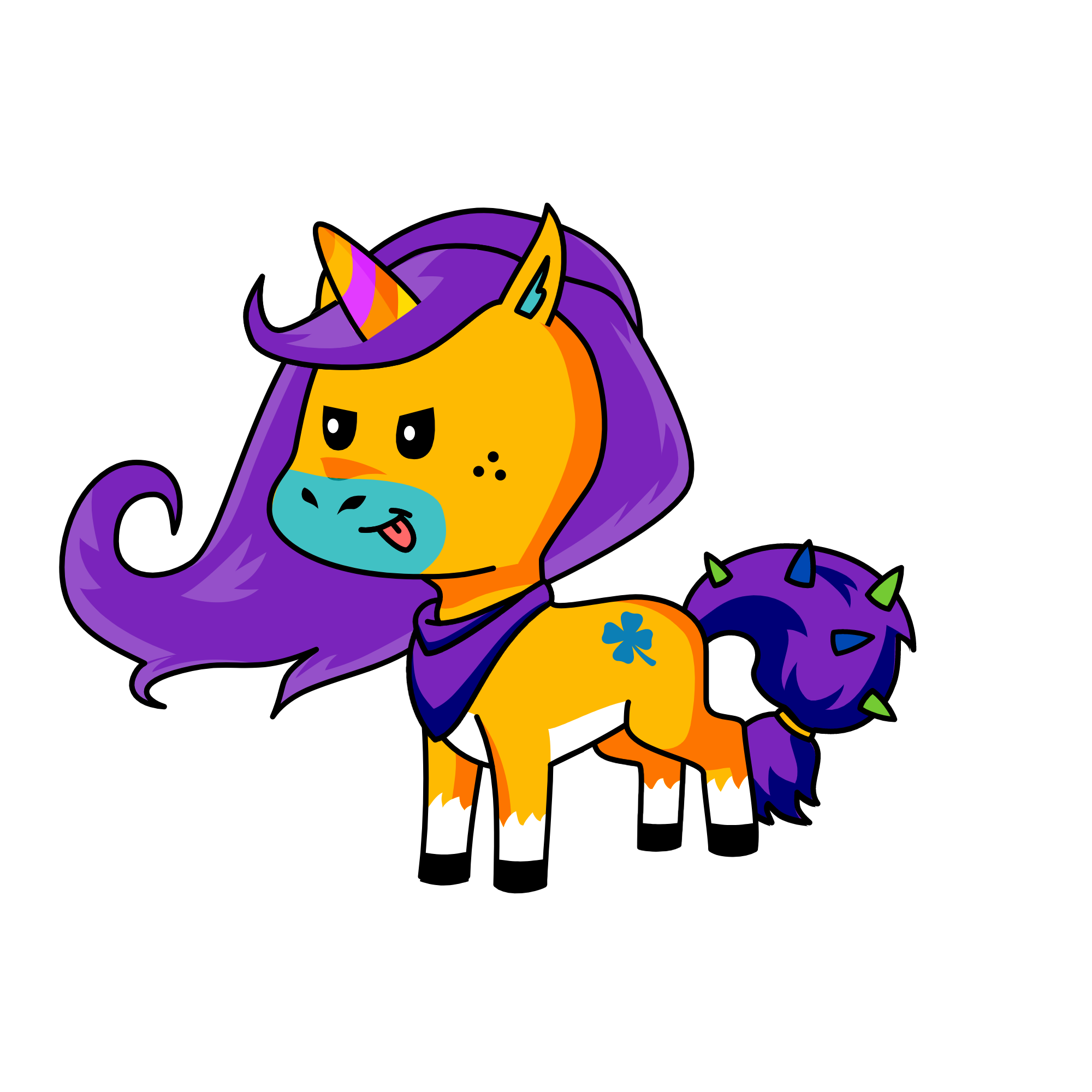 EVIL, the unicorn