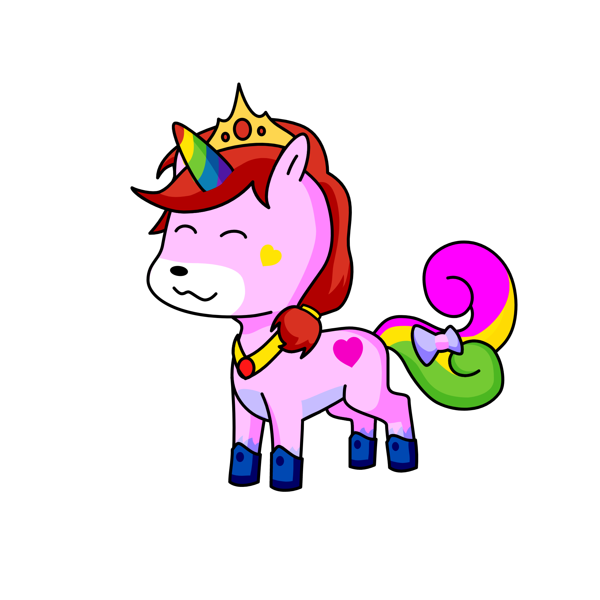Princess Luna, the unicorn