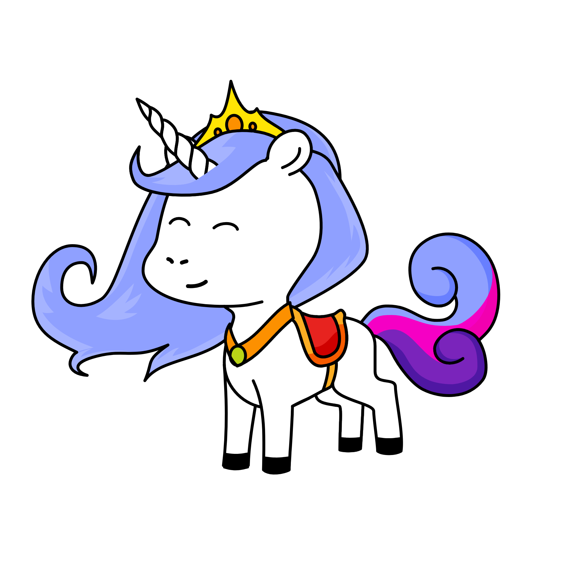 Snowy, the unicorn