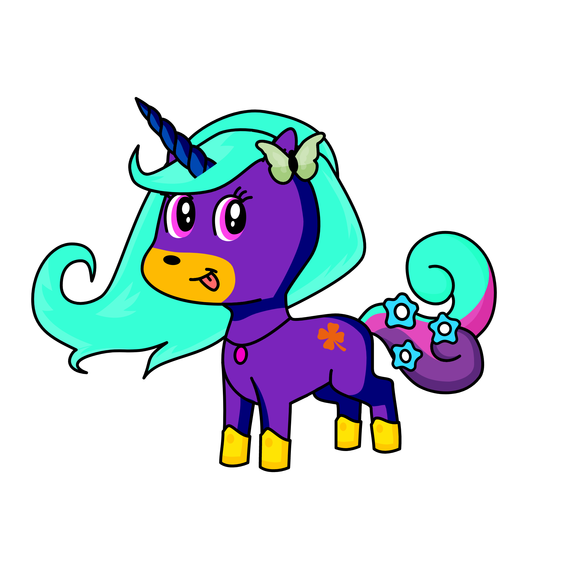 Rose, the unicorn