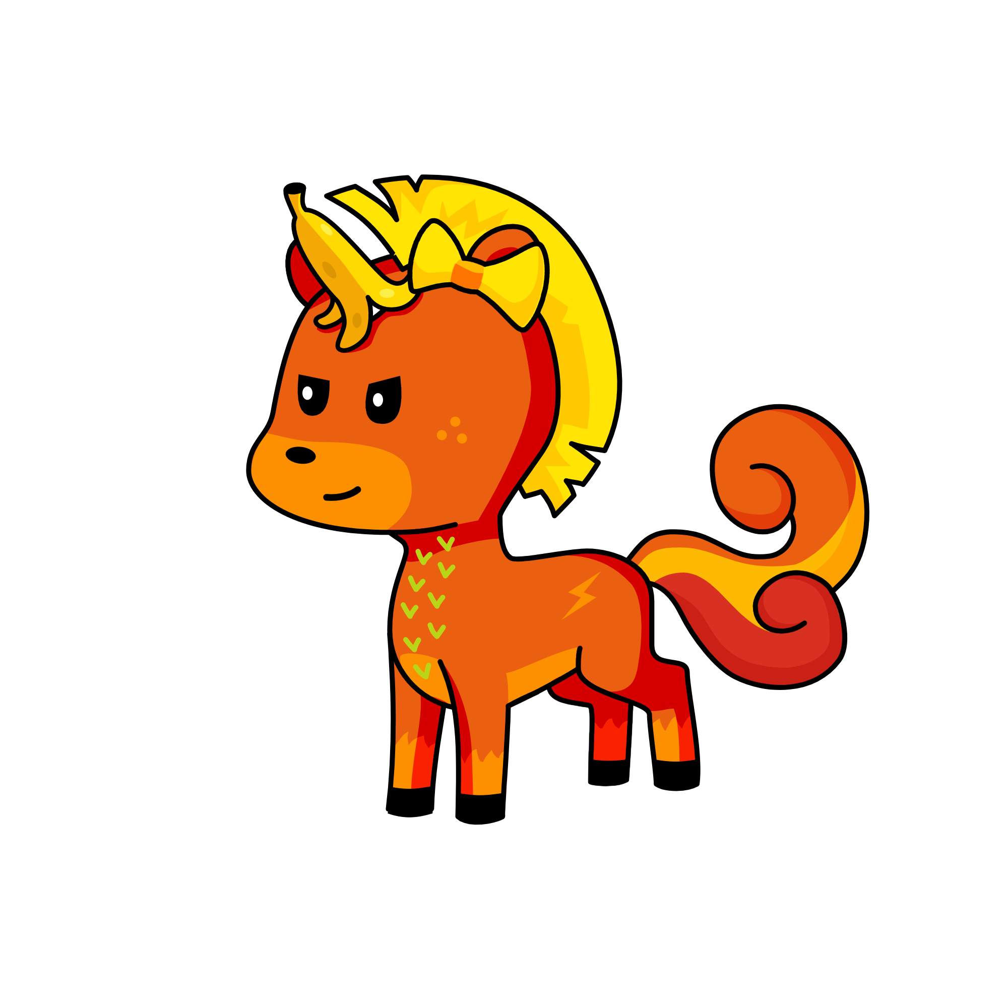 🌞🔥🌞, the unicorn