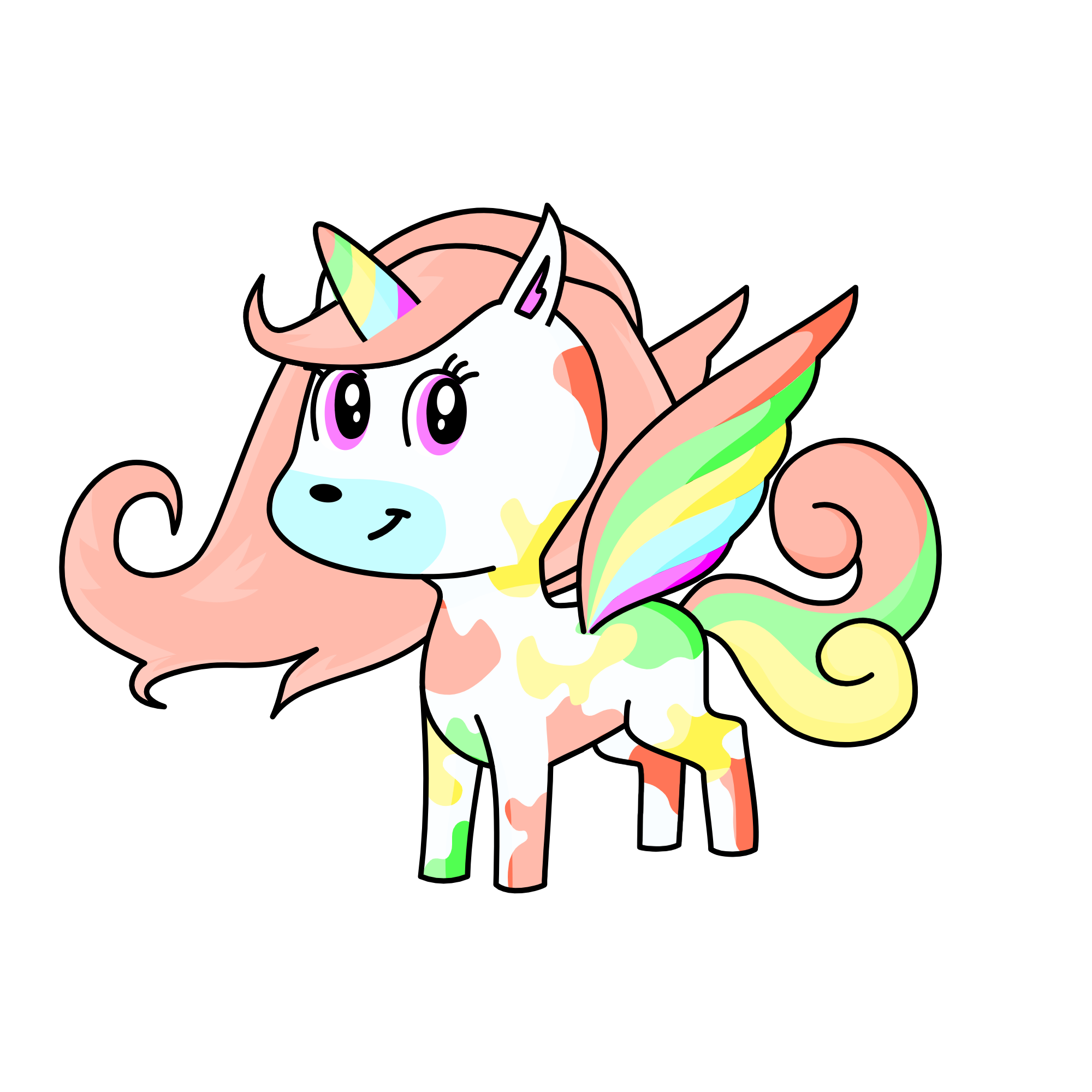 Galaxy, the unicorn