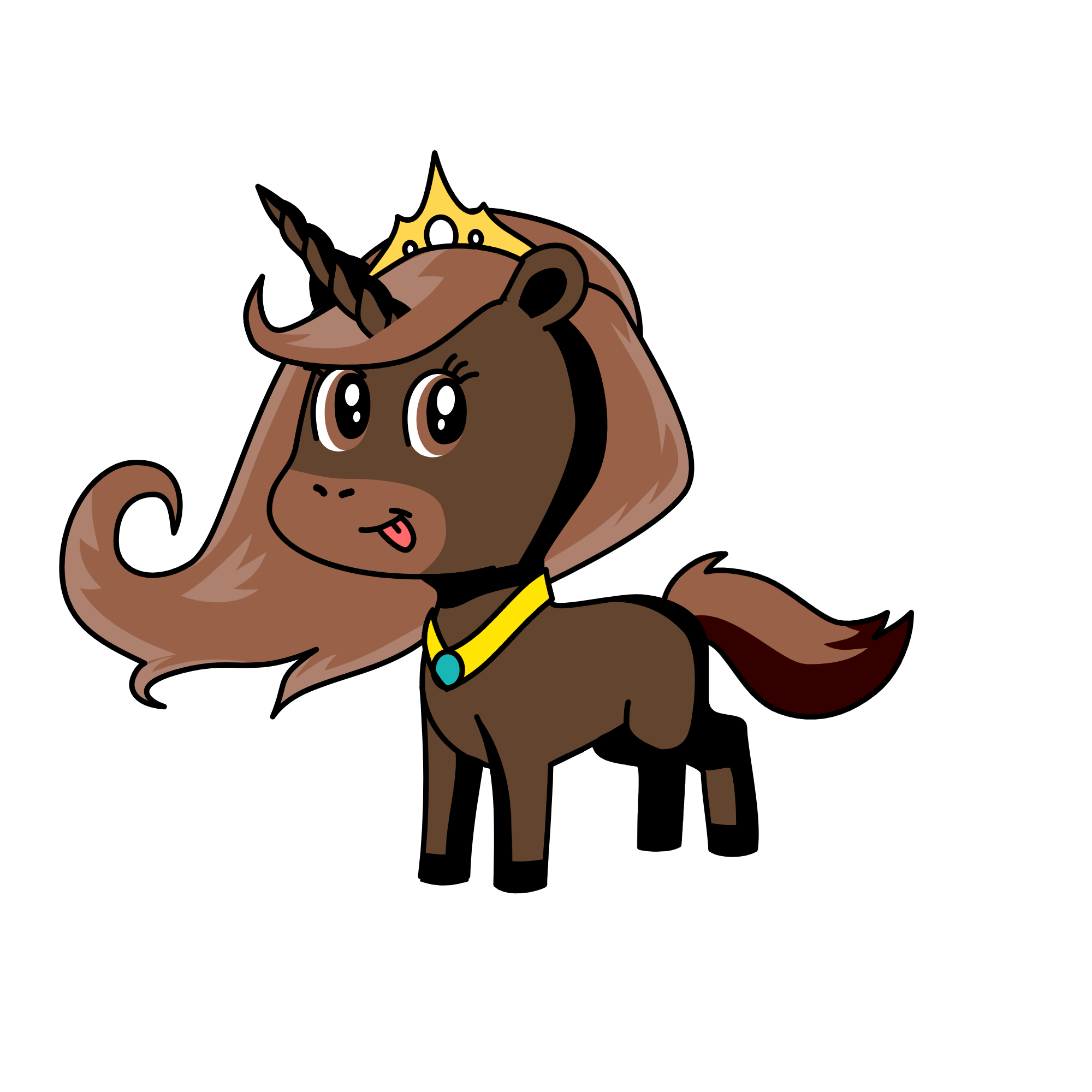 brownie, the unicorn