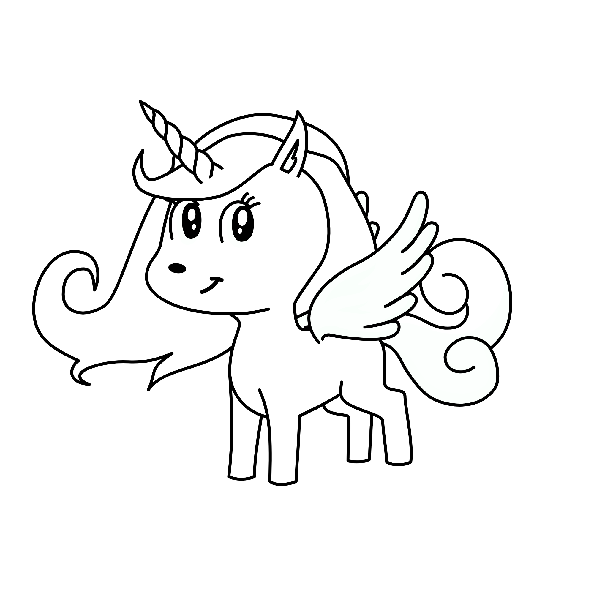 PAINT UNICORN NOW, the unicorn