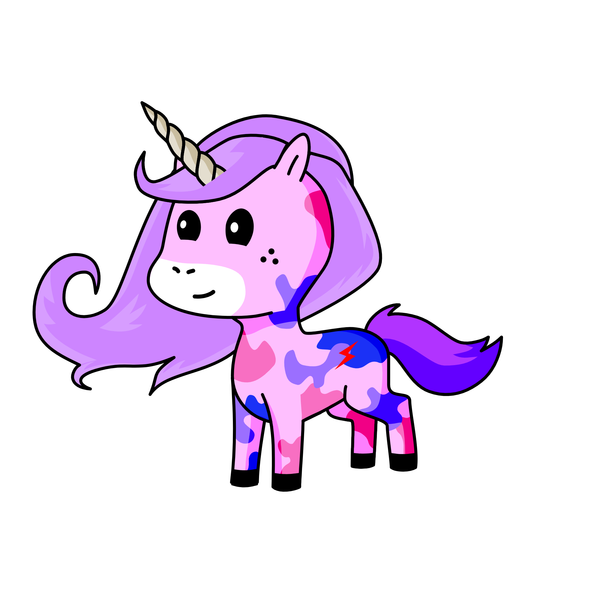 bugglegum cherry, the unicorn