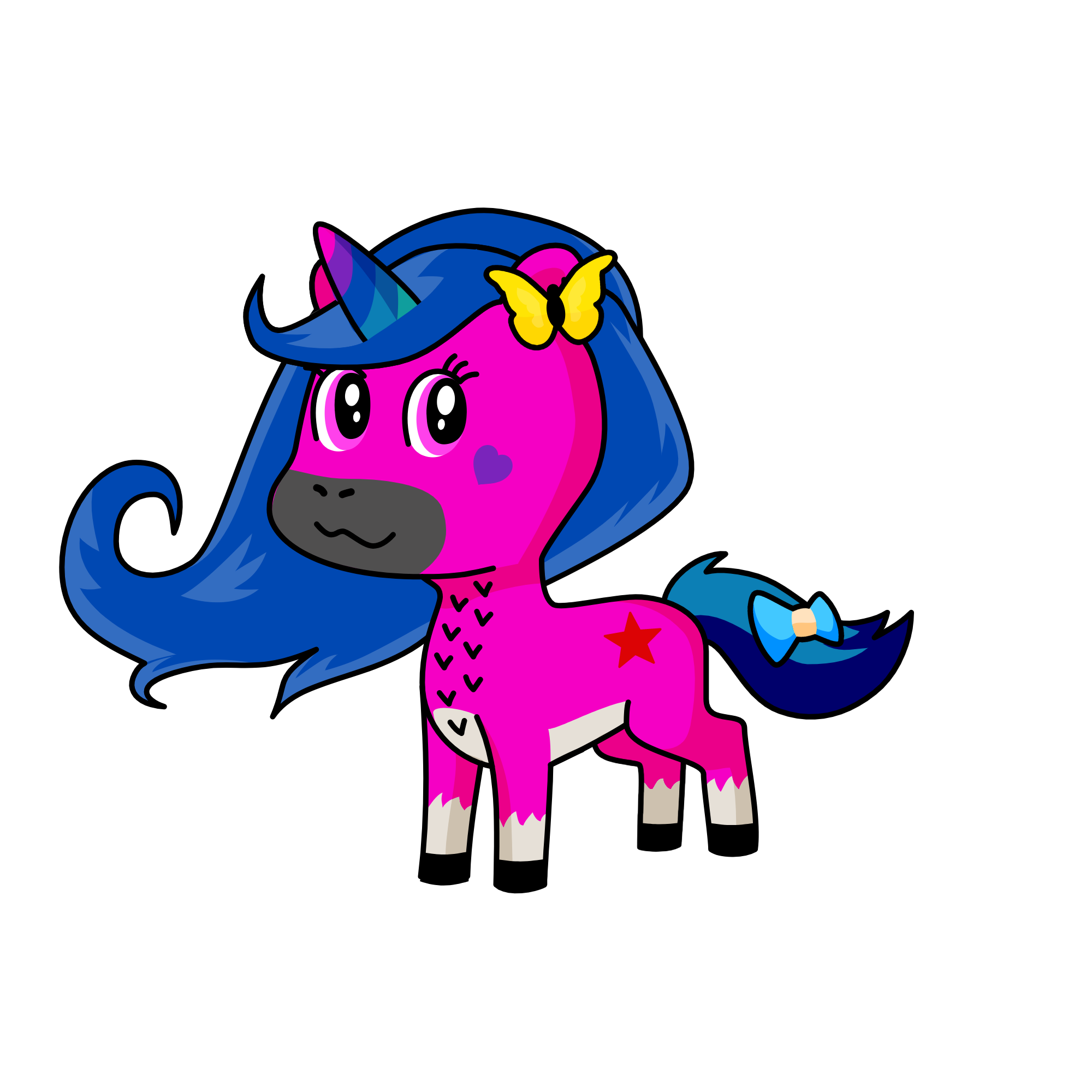 SalsaBila, the unicorn