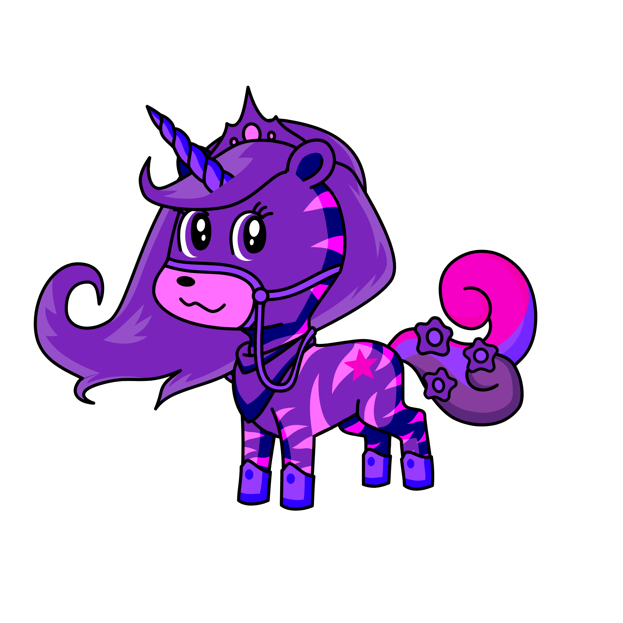 Zizzy, the unicorn