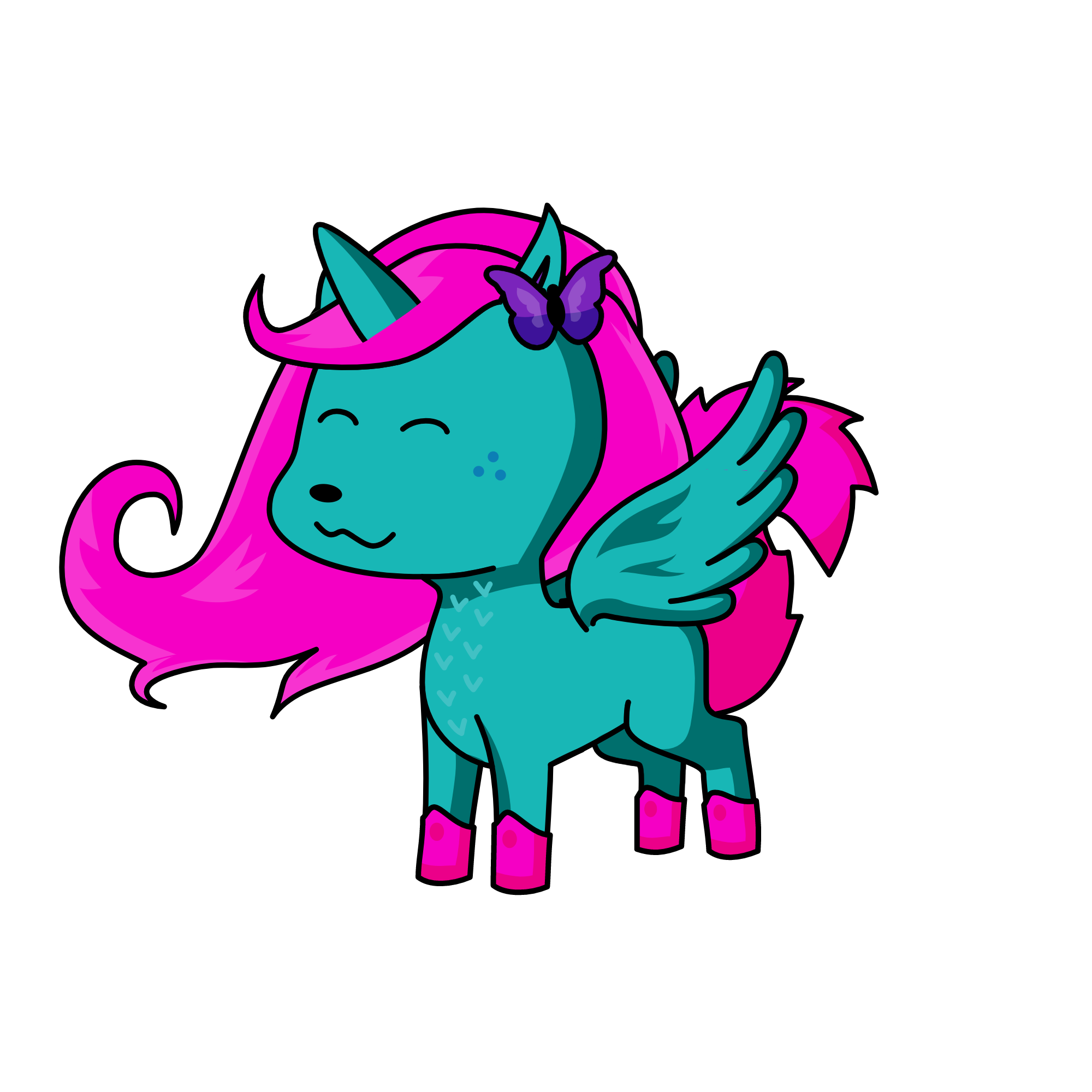 zizzy, the unicorn