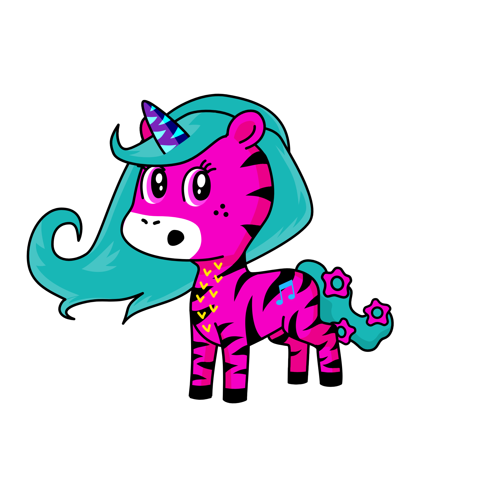 snow, the unicorn