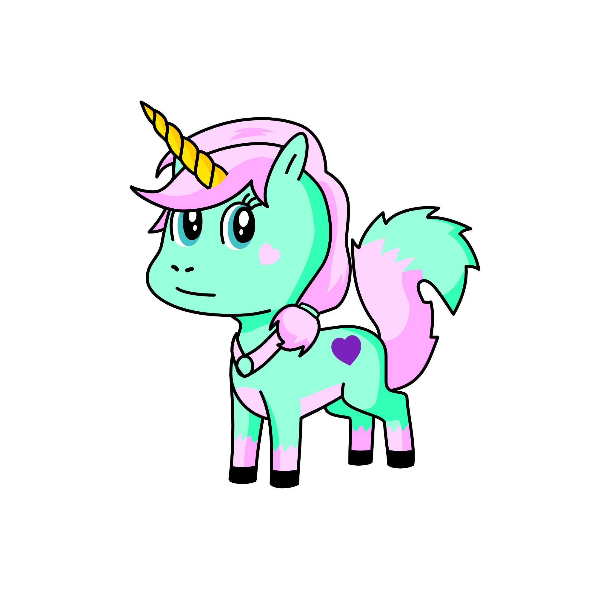 iris, the unicorn