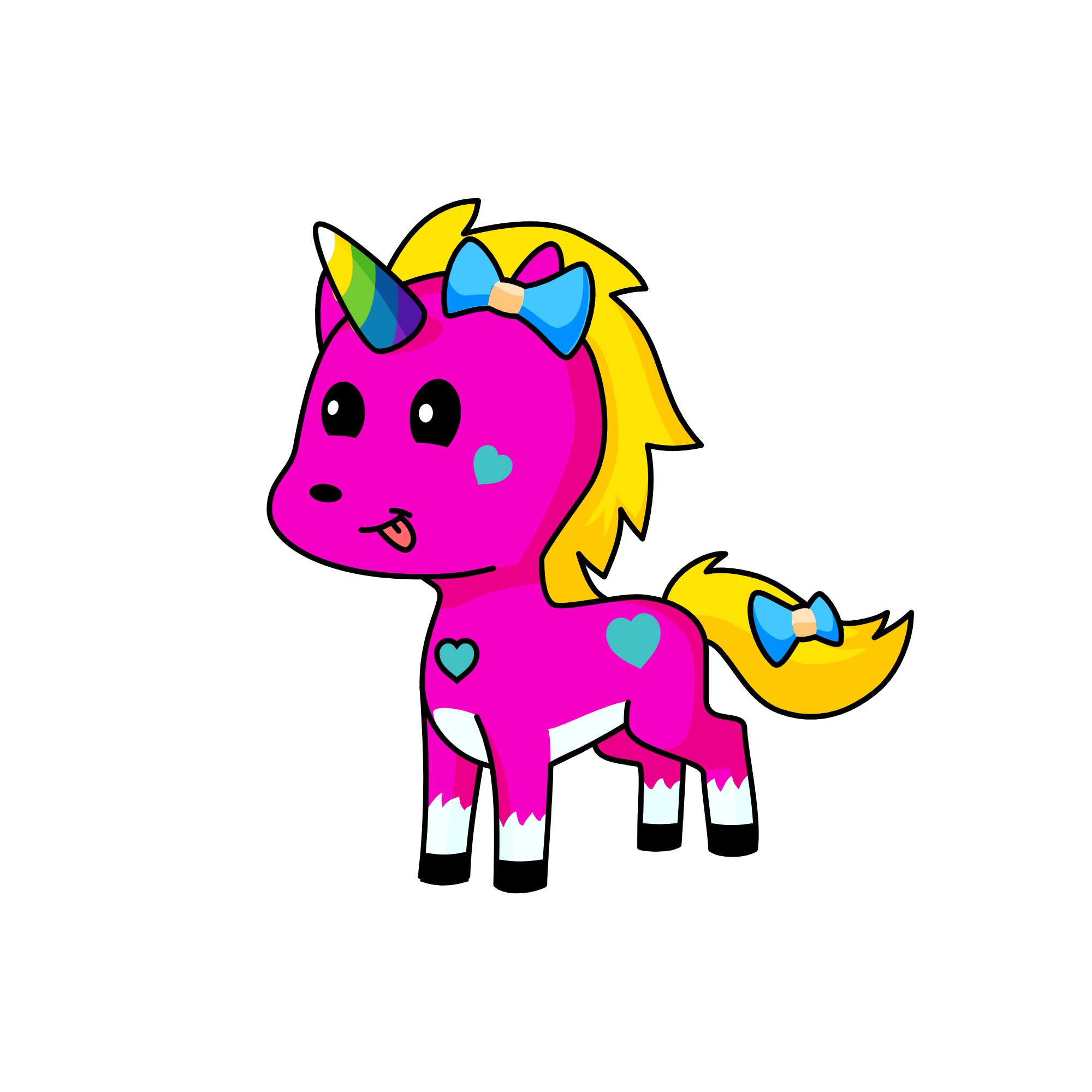 Nonnie, the unicorn
